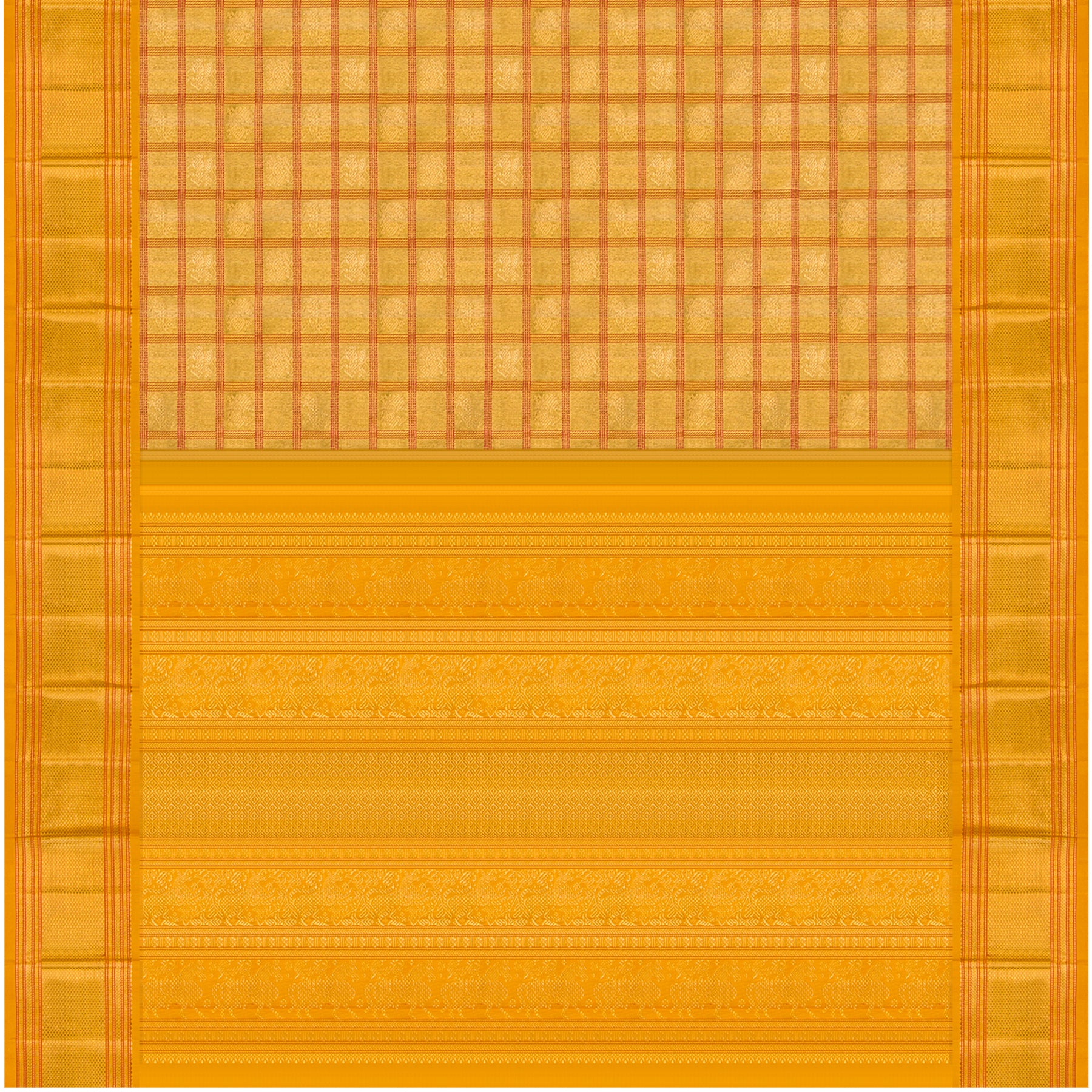 Kanakavalli Kanjivaram Silk Sari 23-041-HS001-12839 - Full View