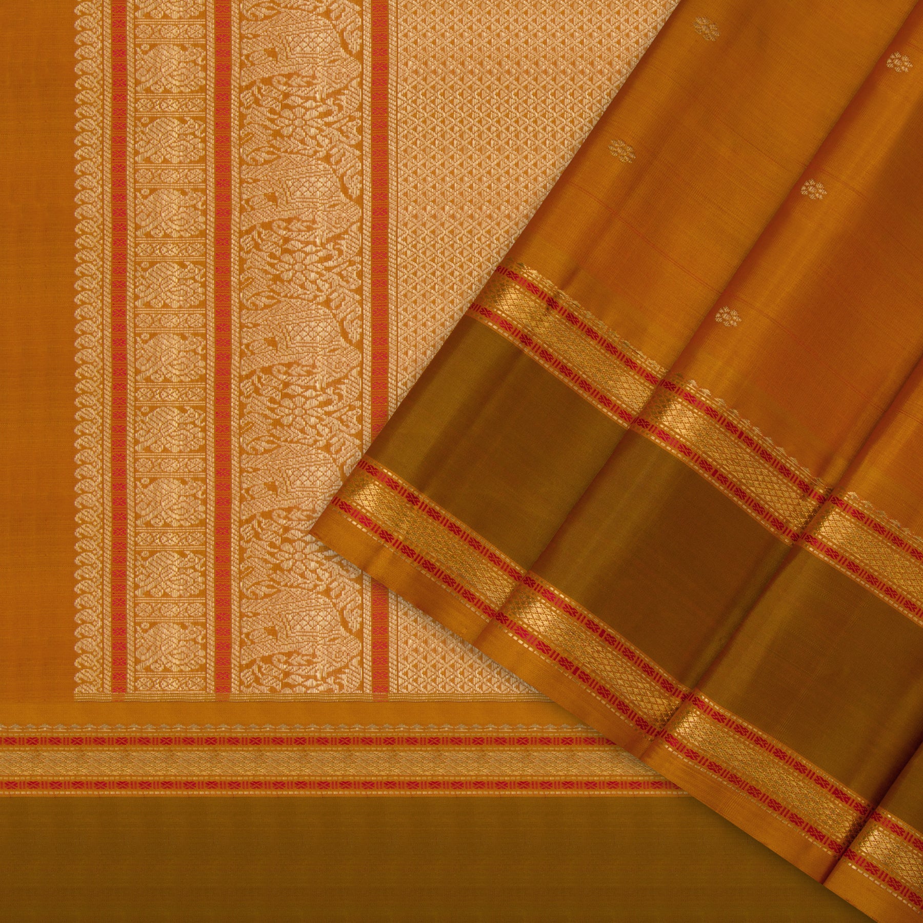 Kanakavalli Kanjivaram Silk Sari 23-041-HS001-14069 - Cover View