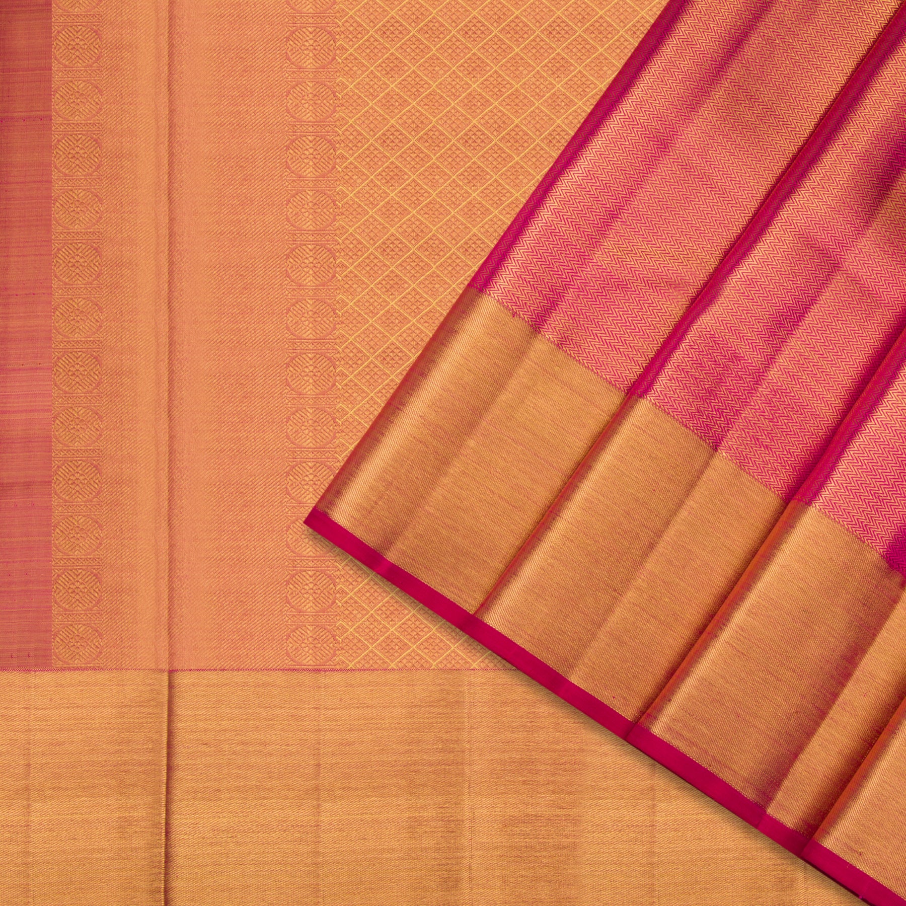 Kanakavalli Kanjivaram Silk Sari 23-060-HS001-09316 - Cover View