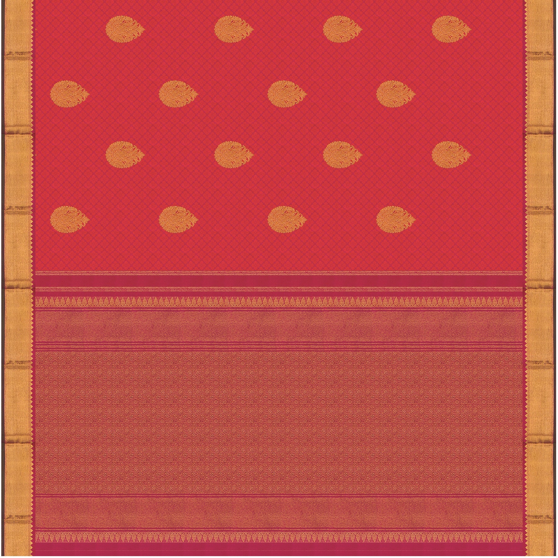 Kanakavalli Kanjivaram Silk Sari 23-090-HS001-00078 - Full View