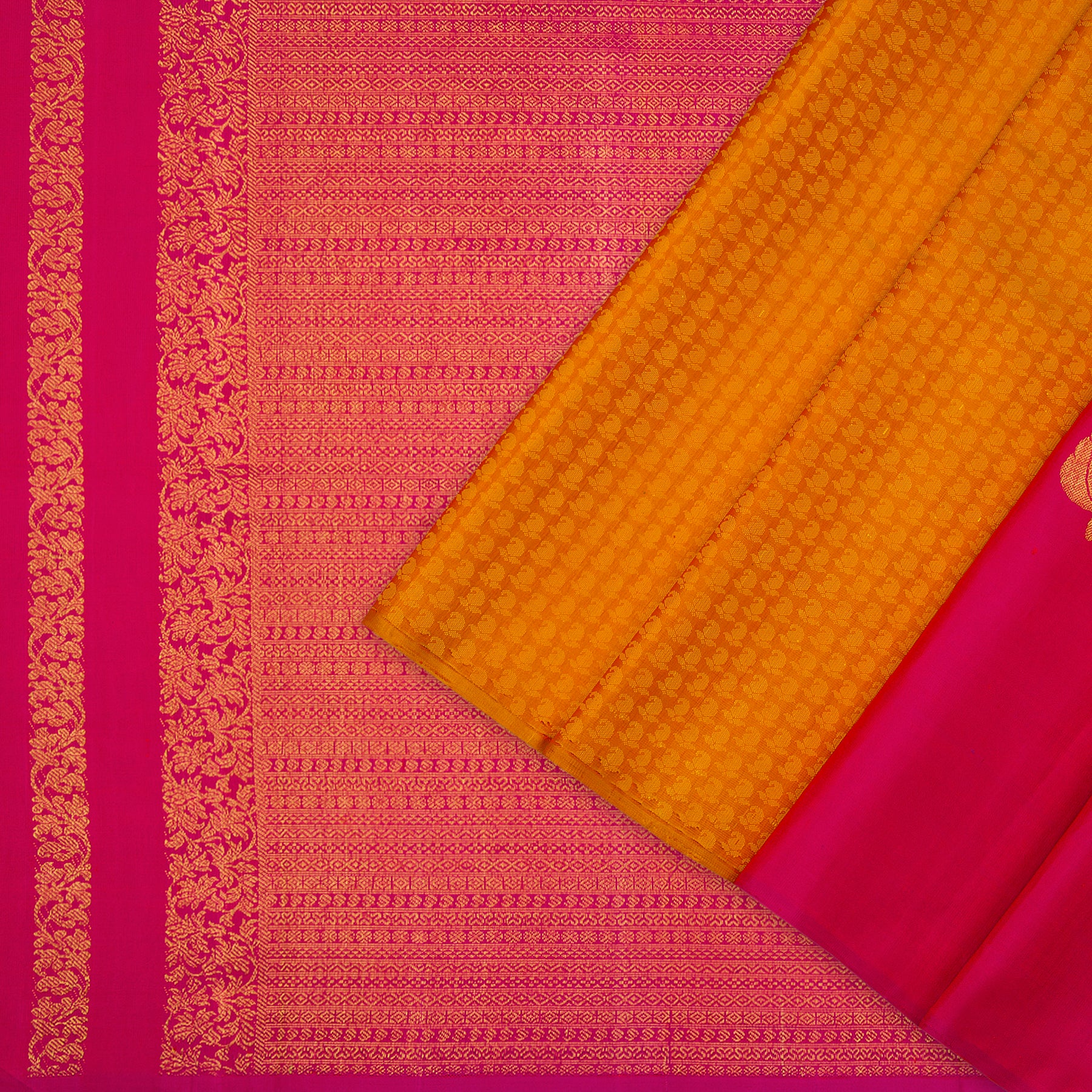 Kanakavalli Kanjivaram Silk Sari 23-092-HS001-00089 - Cover View