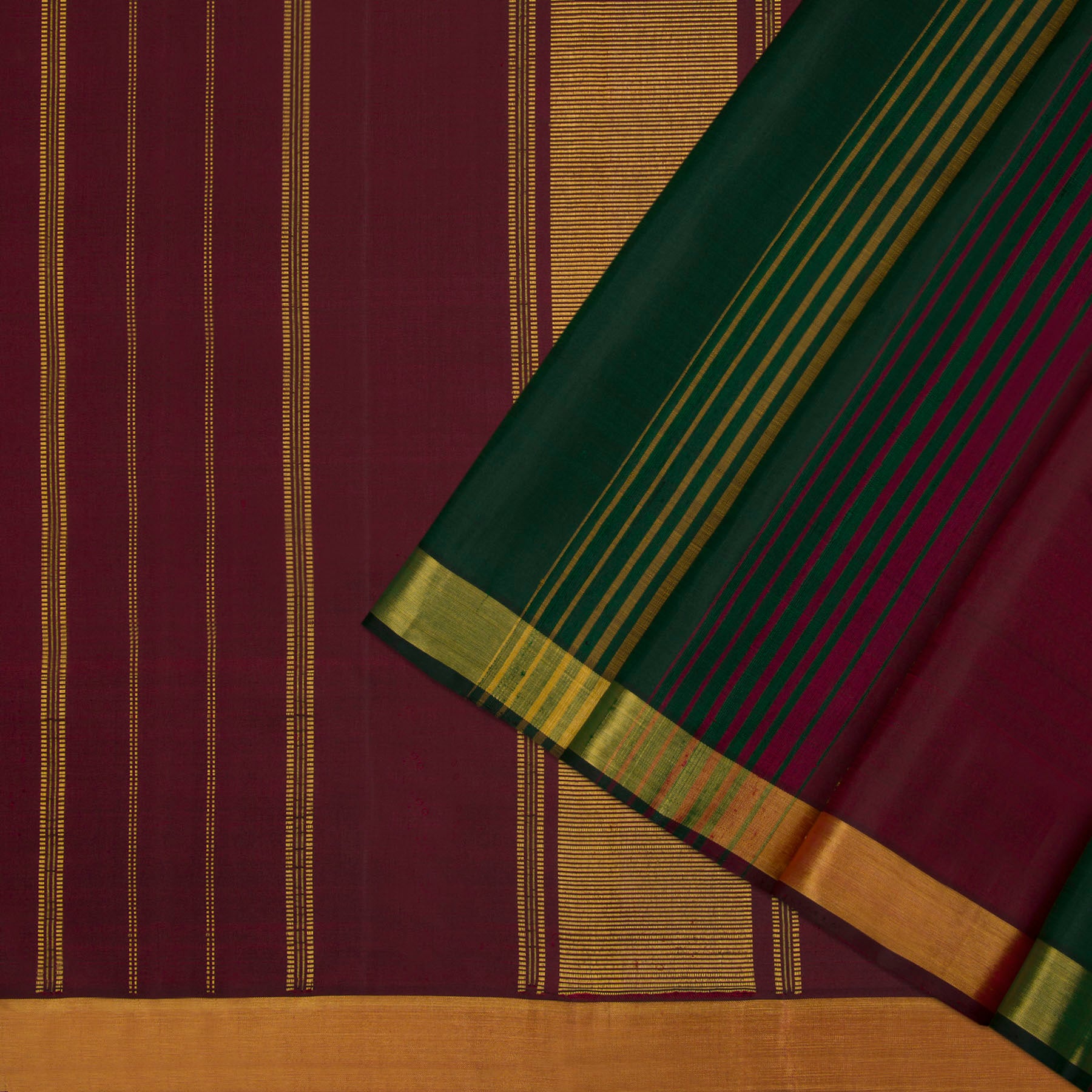 Kanakavalli Kanjivaram Silk Sari 23-100-HS001-00587 - Cover View
