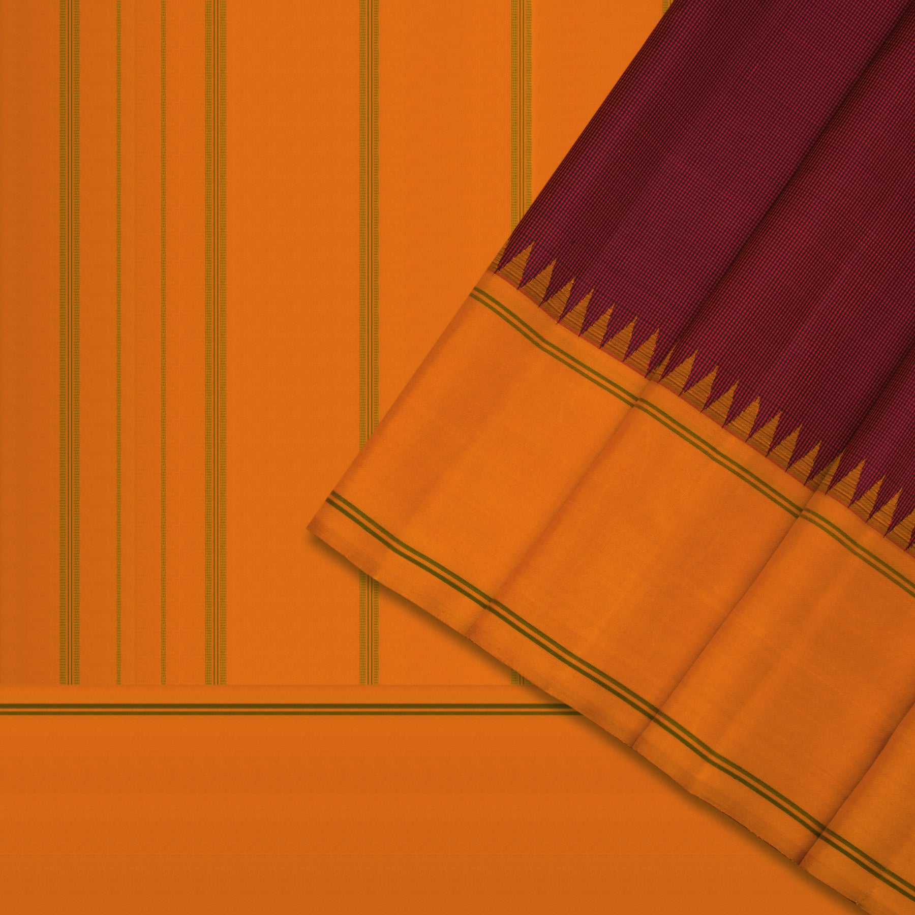 Kanakavalli Kanjivaram Silk Sari 23-100-HS001-00618 - Cover View
