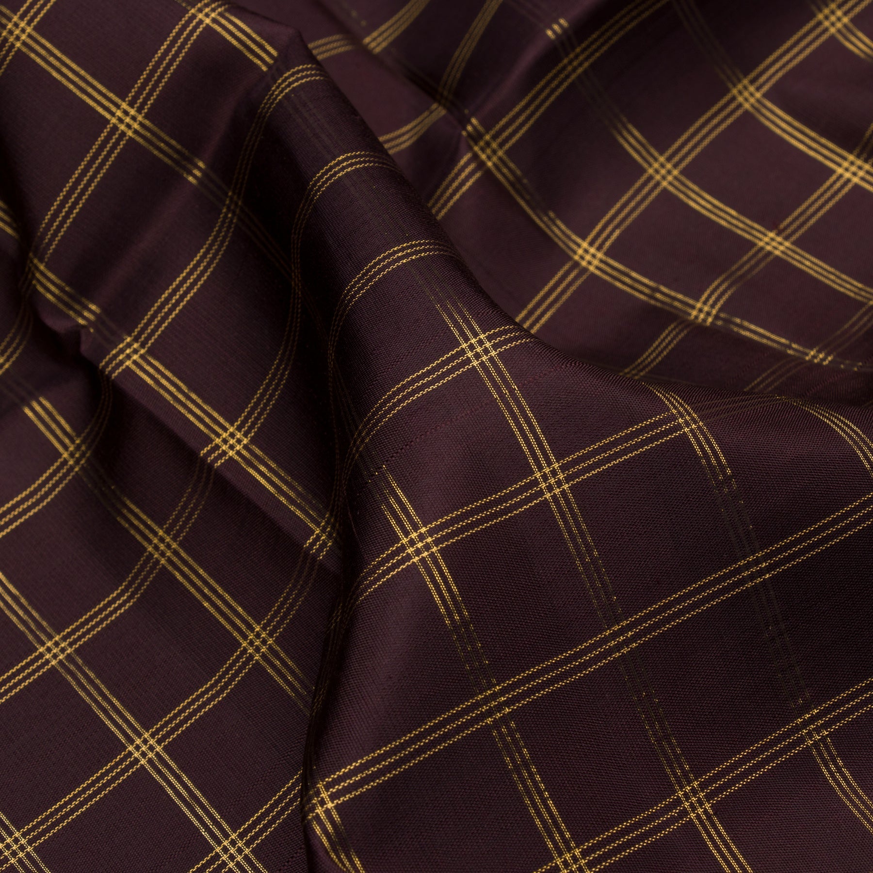 Kanakavalli Kattam - Vari Silk Blouse Length 23-110-HB001-02377 - Fabric View