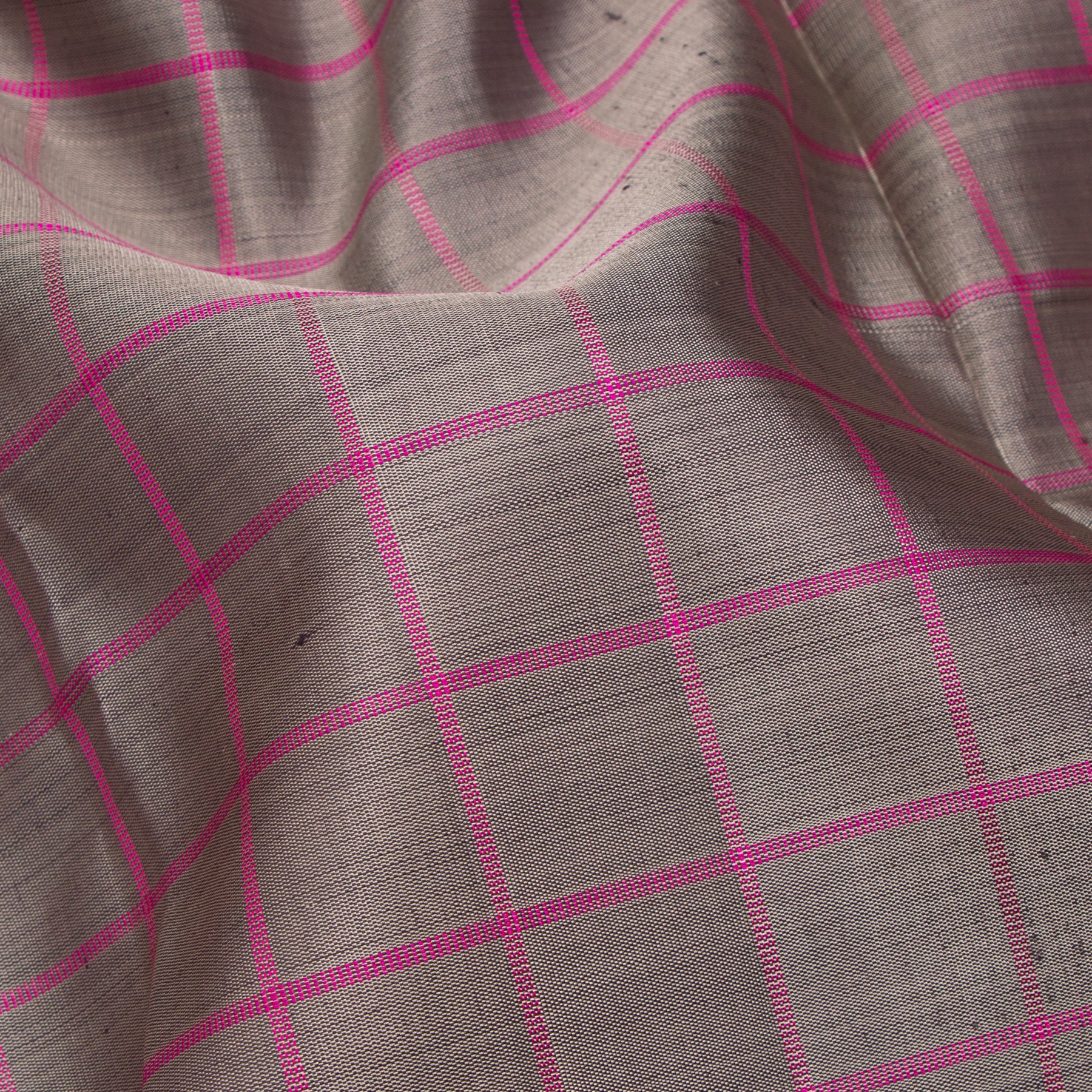 Kanakavalli Kanjivaram Silk Sari 23-110-HS001-09961 - Fabric View