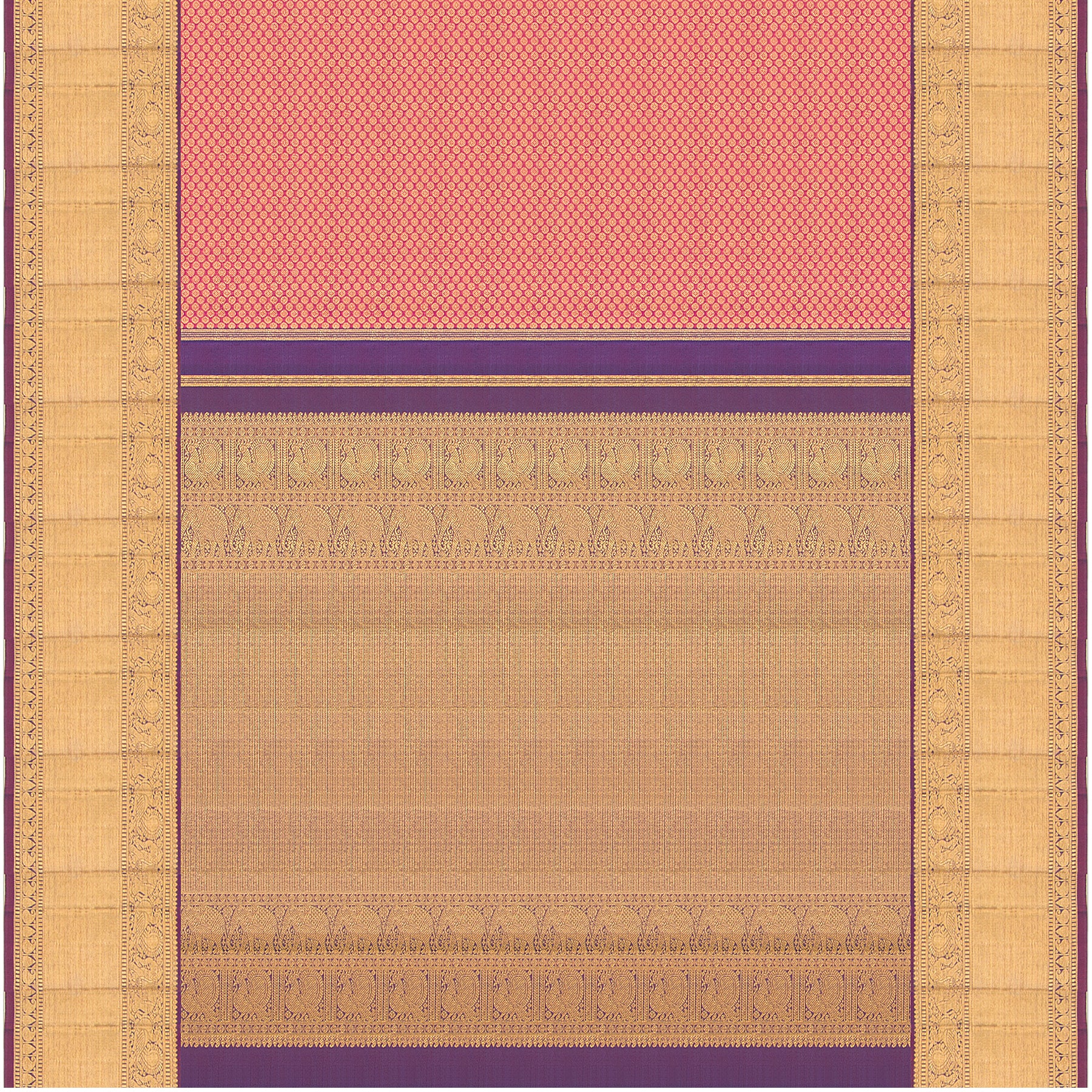 Kanakavalli Kanjivaram Silk Sari 23-110-HS001-00038 - Full View