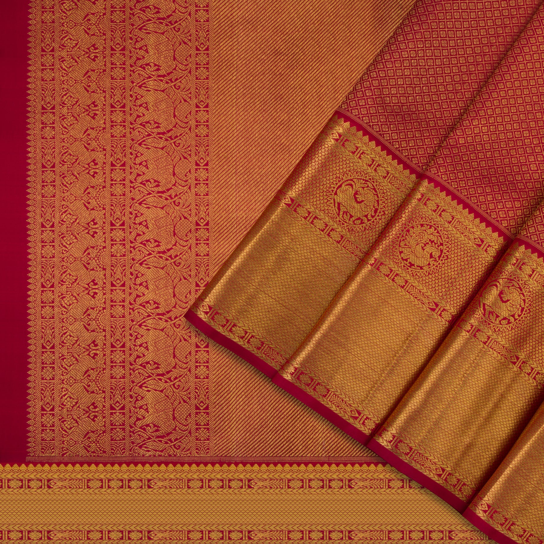 Kanakavalli Kanjivaram Silk Sari 23-110-HS001-00069 - Cover View