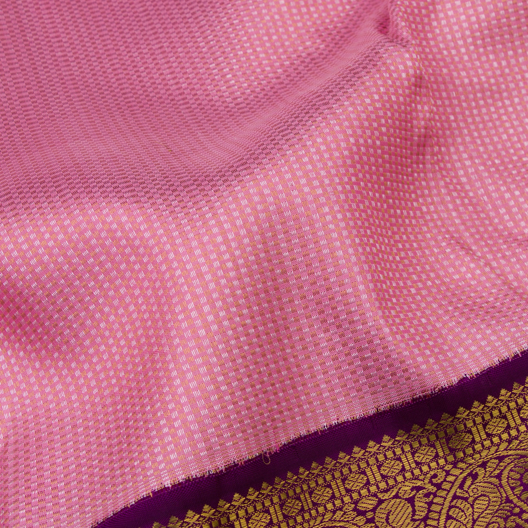 Kanakavalli Kanjivaram Silk Sari 23-110-HS001-00074 - Fabric View