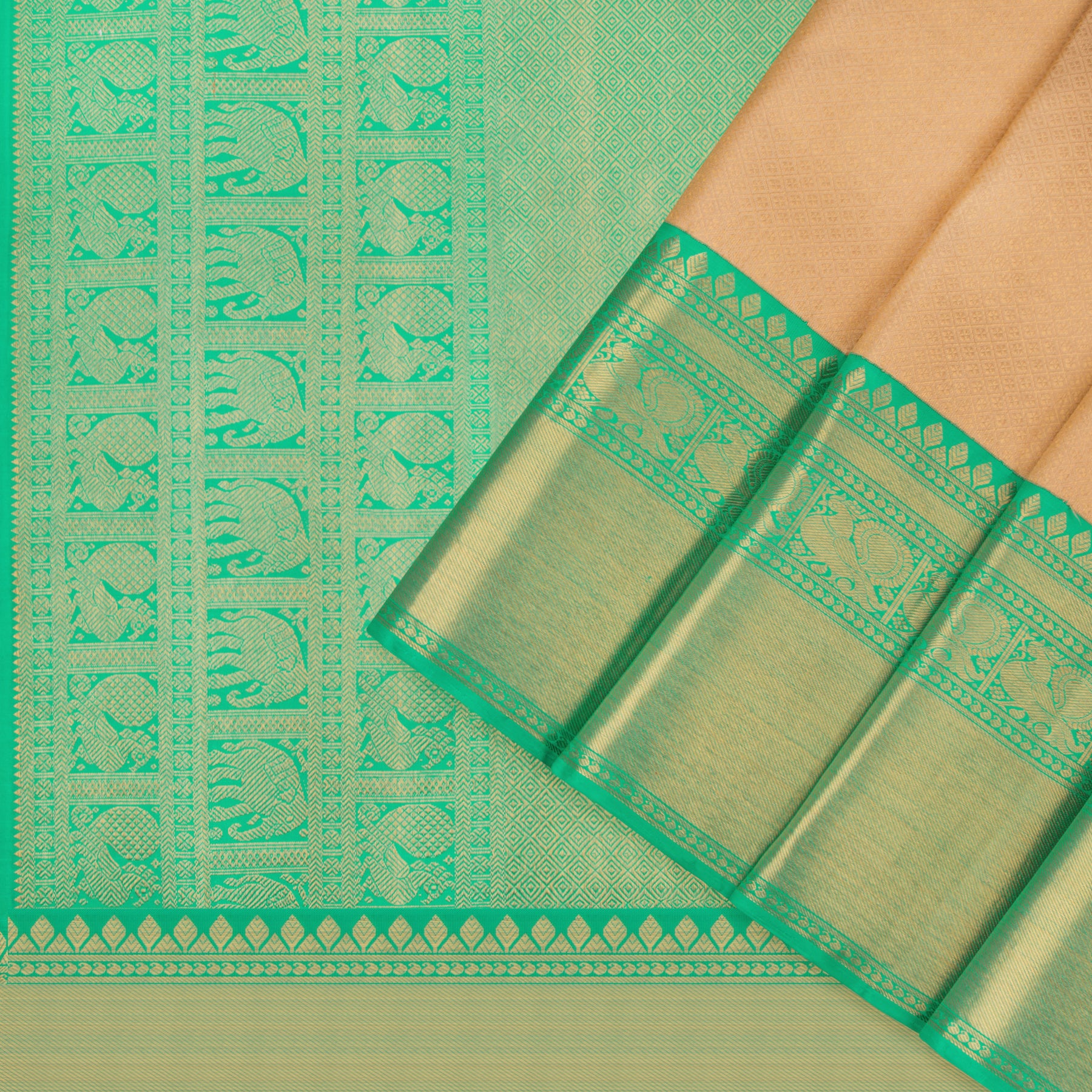 Kanakavalli Kanjivaram Silk Sari 23-110-HS001-00960 - Cover View