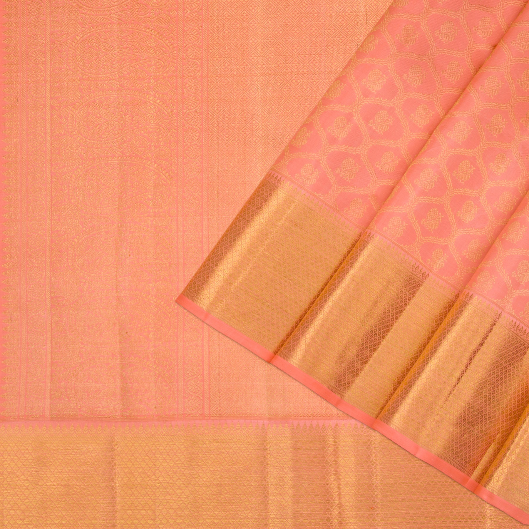 Kanakavalli Kanjivaram Silk Sari 23-110-HS001-00970 - Cover View