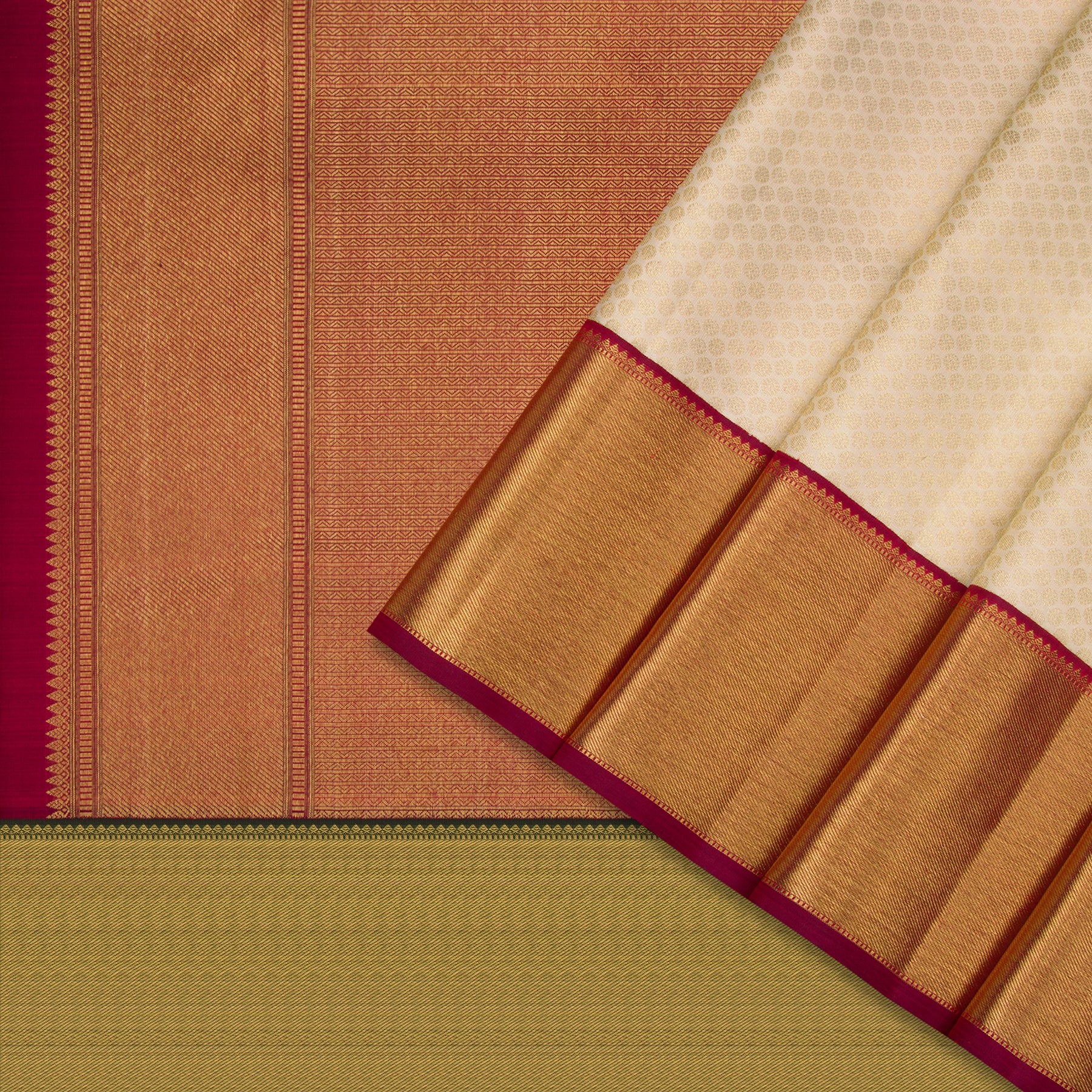 Kanakavalli Kanjivaram Silk Sari 23-110-HS001-00973 - Cover View