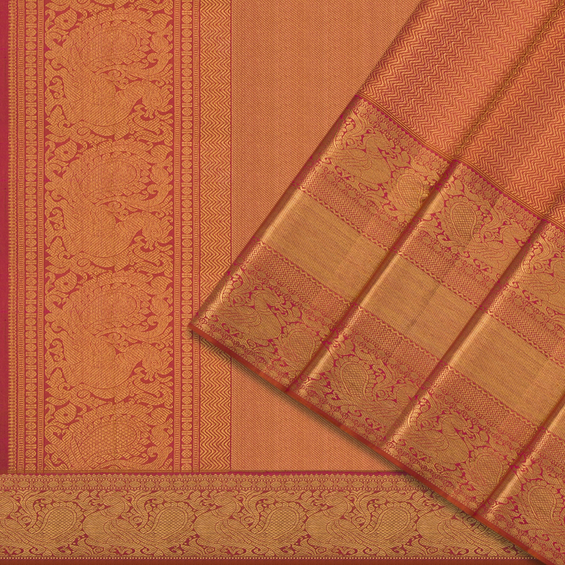 Kanakavalli Kanjivaram Silk Sari 23-110-HS001-01047 - Cover View