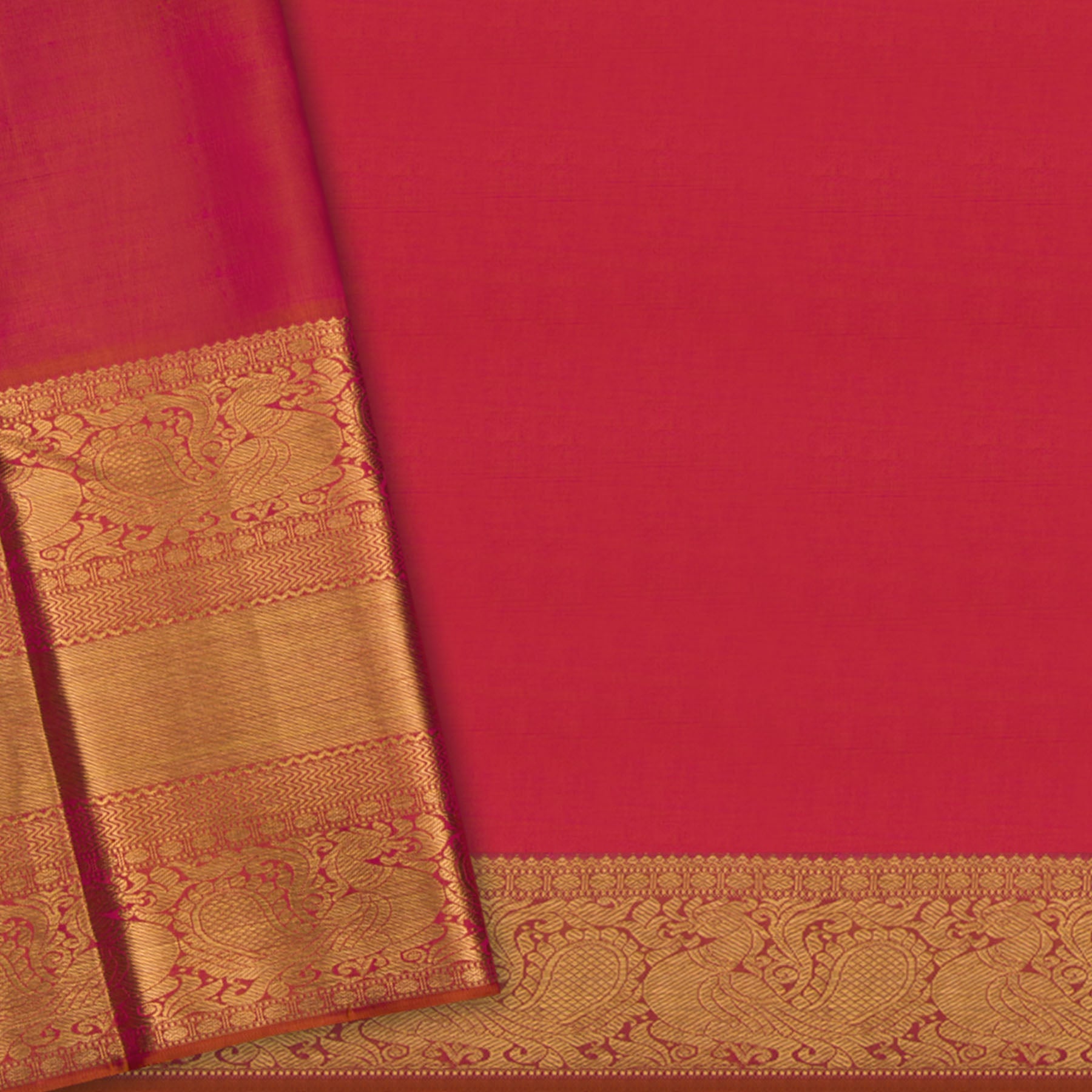 Kanakavalli Kanjivaram Silk Sari 23-110-HS001-01047 - Blouse View