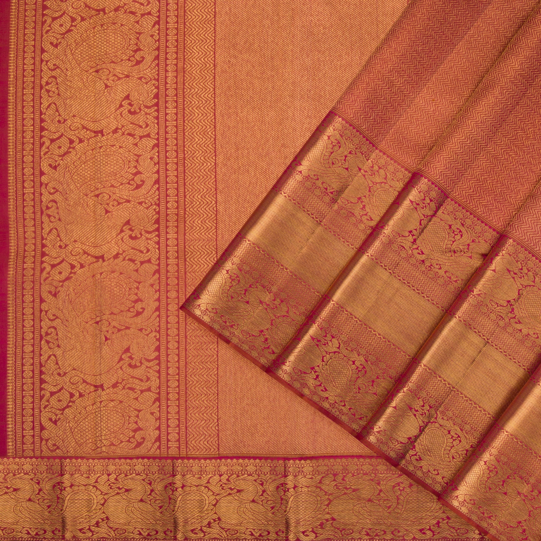 Kanakavalli Kanjivaram Silk Sari 23-110-HS001-02118 - Cover View