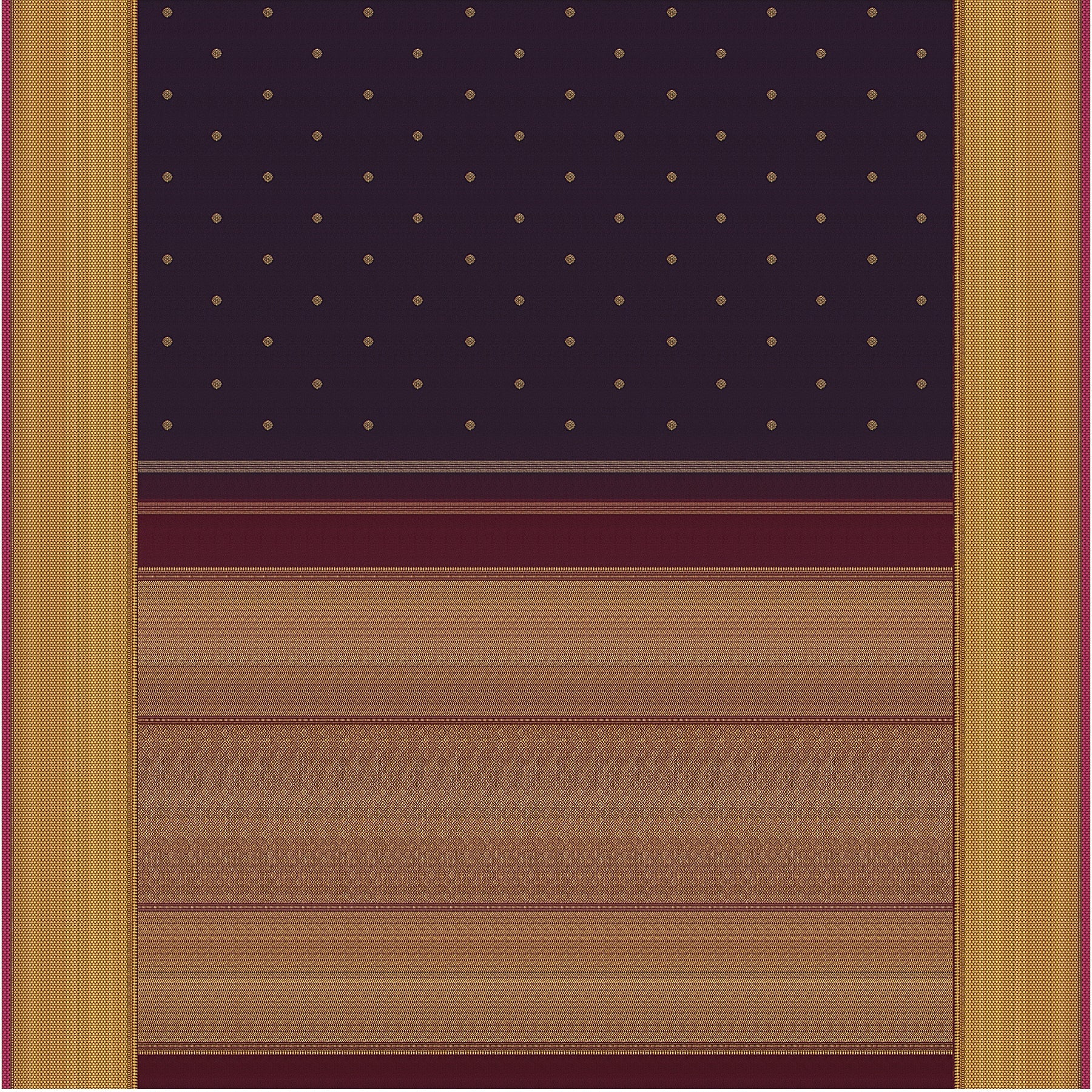 Kanakavalli Kanjivaram Silk Sari 23-110-HS001-02124 - Full View
