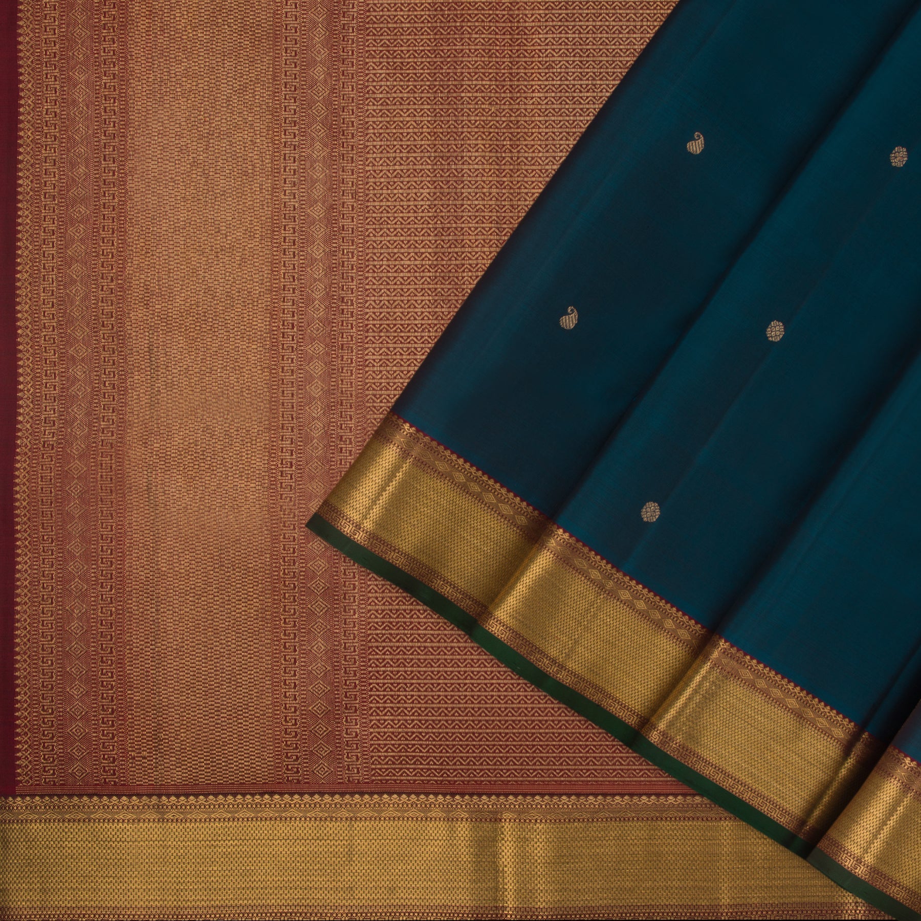 Kanakavalli Kanjivaram Silk Sari 23-110-HS001-02131 - Cover View