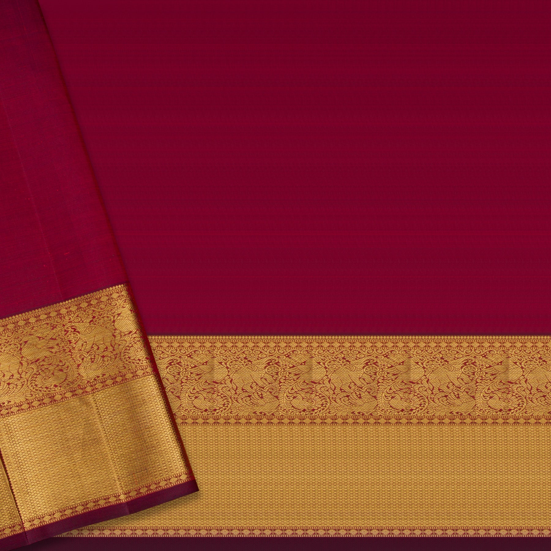 Kanakavalli Kanjivaram Silk Sari 23-110-HS001-02947 - Blouse View