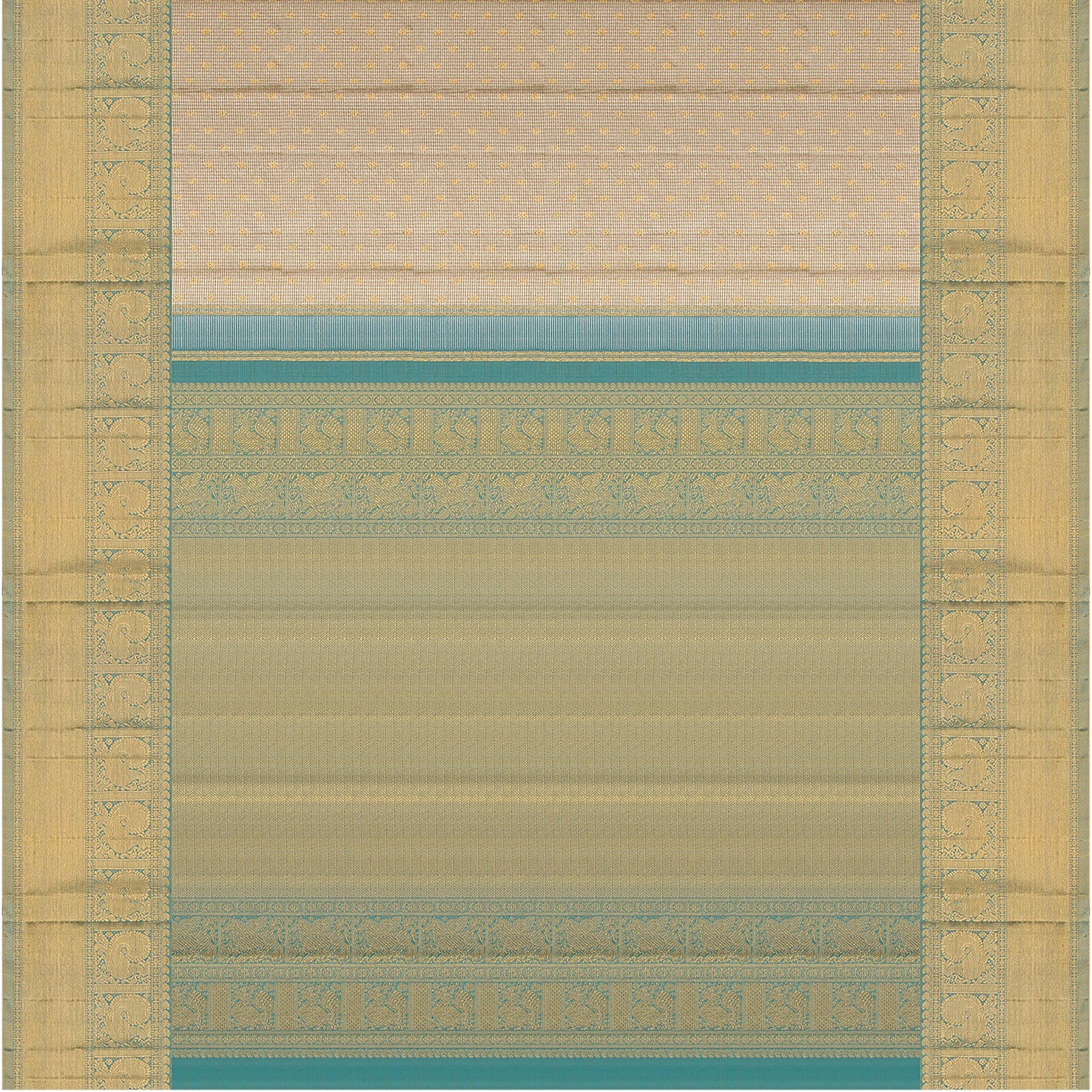 Kanakavalli Kanjivaram Silk Sari 23-110-HS001-02958 - Full View