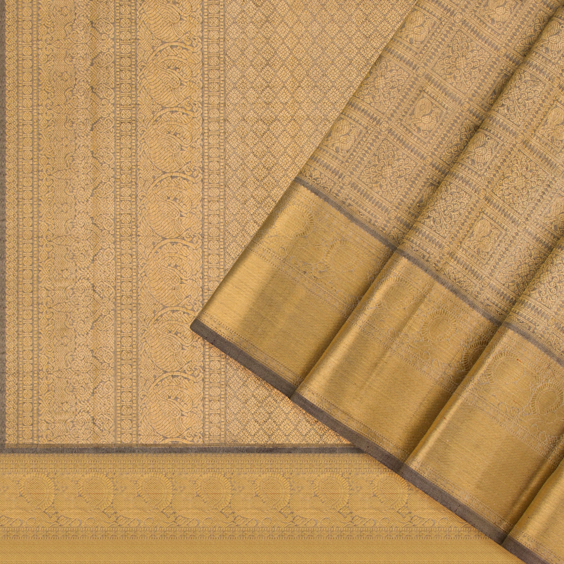 Kanakavalli Kanjivaram Silk Sari 23-110-HS001-02961 - Cover View