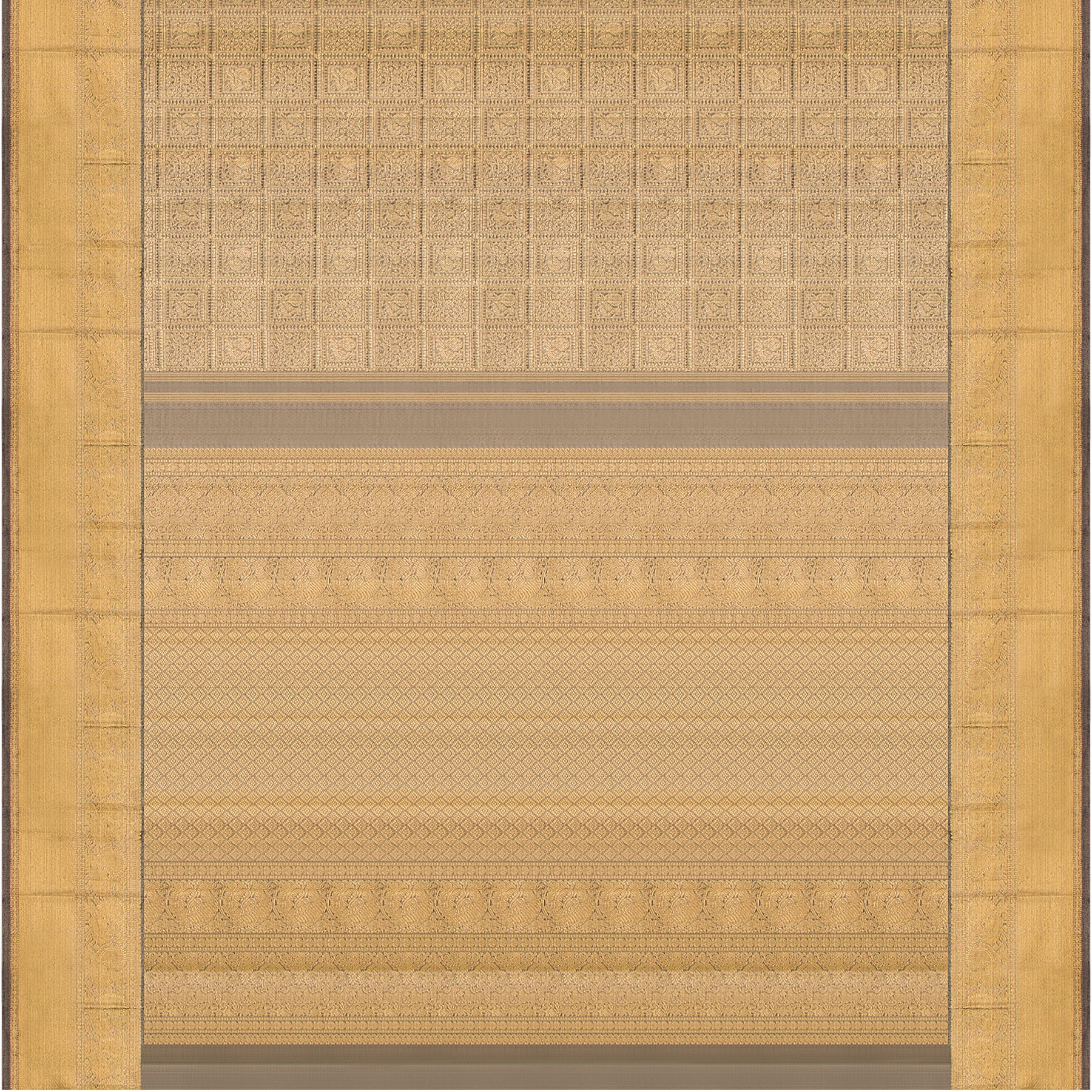 Kanakavalli Kanjivaram Silk Sari 23-110-HS001-02961 - Full View