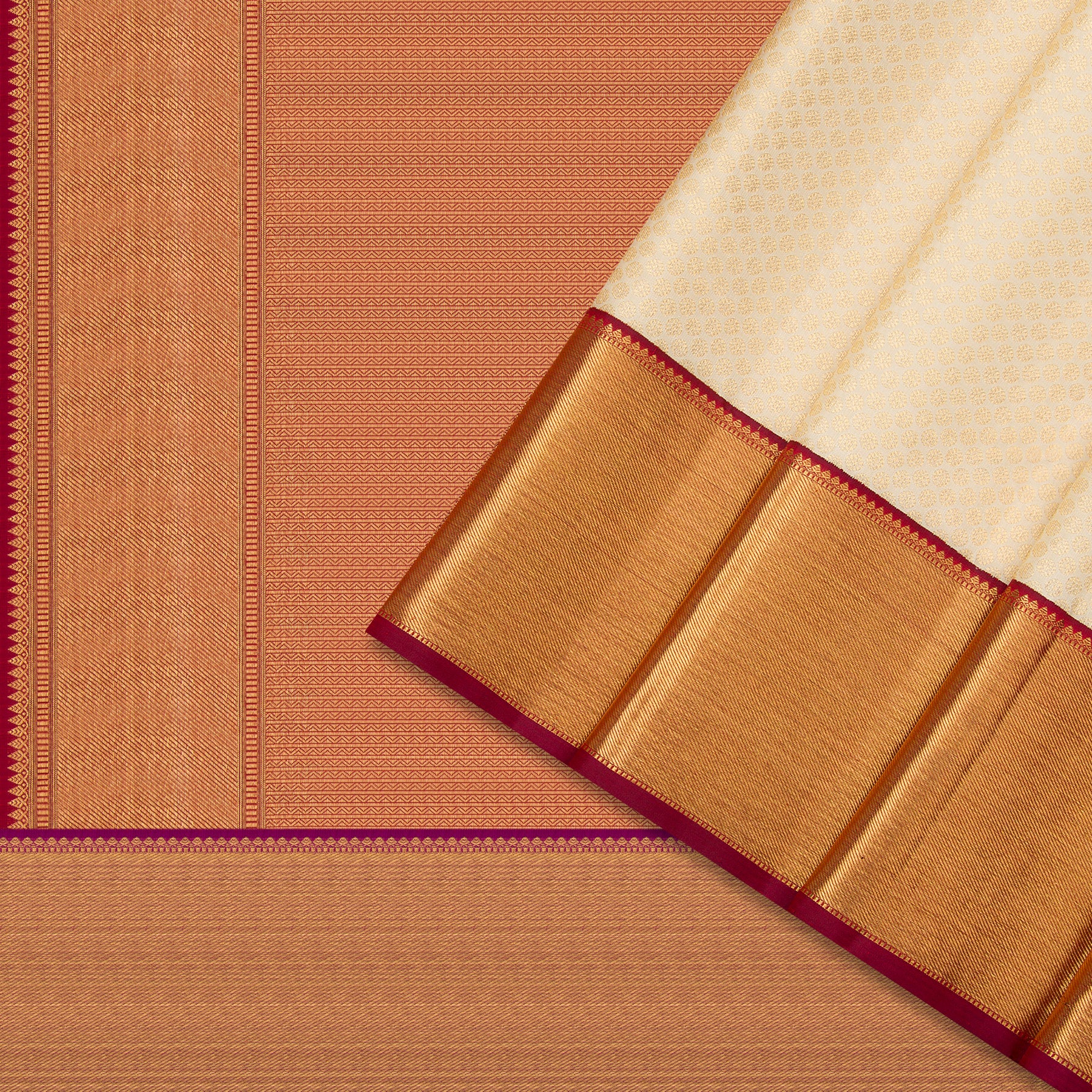 Kanakavalli Kanjivaram Silk Sari 23-110-HS001-02972 - Cover View