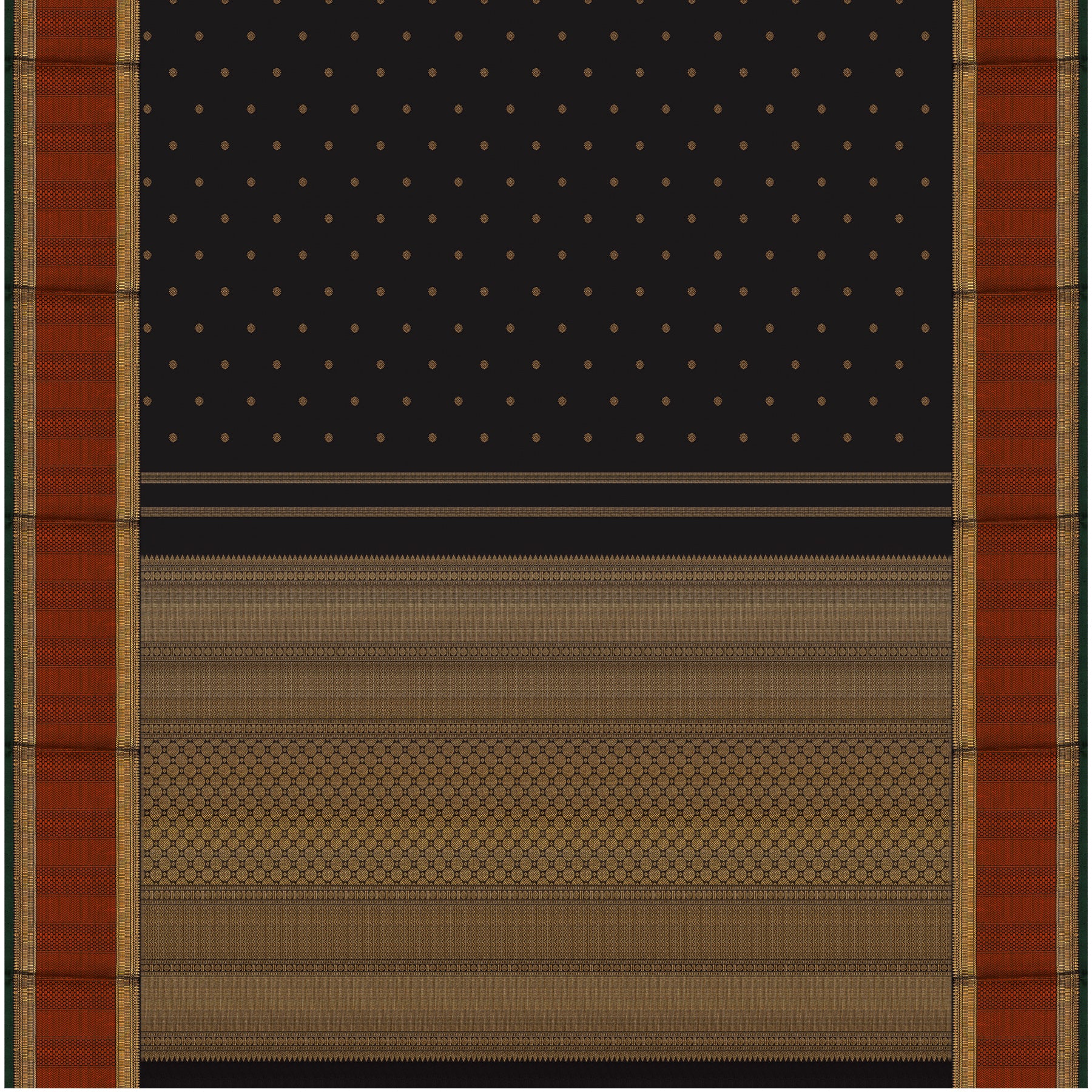 Kanakavalli Kanjivaram Silk Sari 23-110-HS001-02977 - Full View 