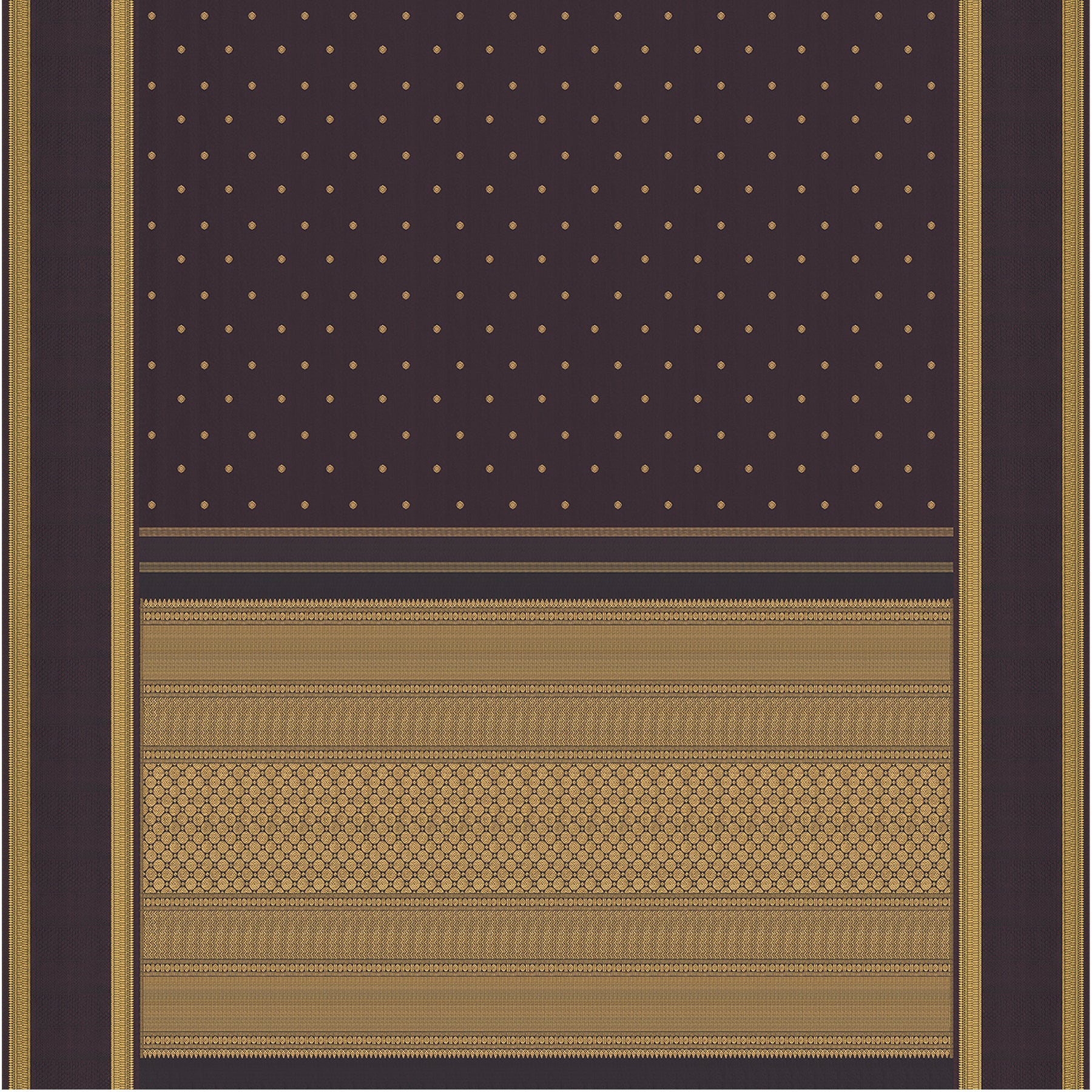 Kanakavalli Kanjivaram Silk Sari 23-110-HS001-02978 - Full View