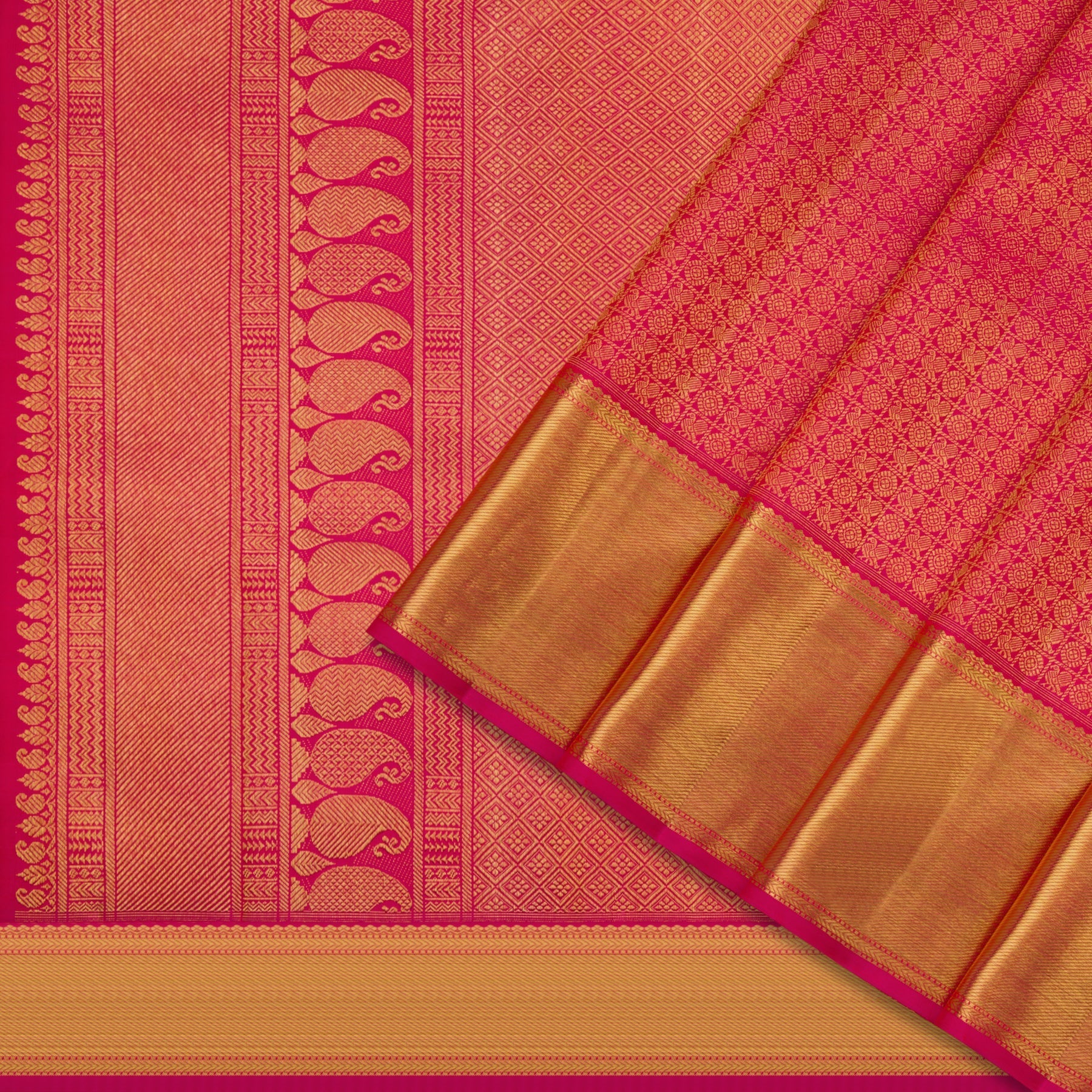 Kanakavalli Kanjivaram Silk Sari 23-110-HS001-02993 - Cover View