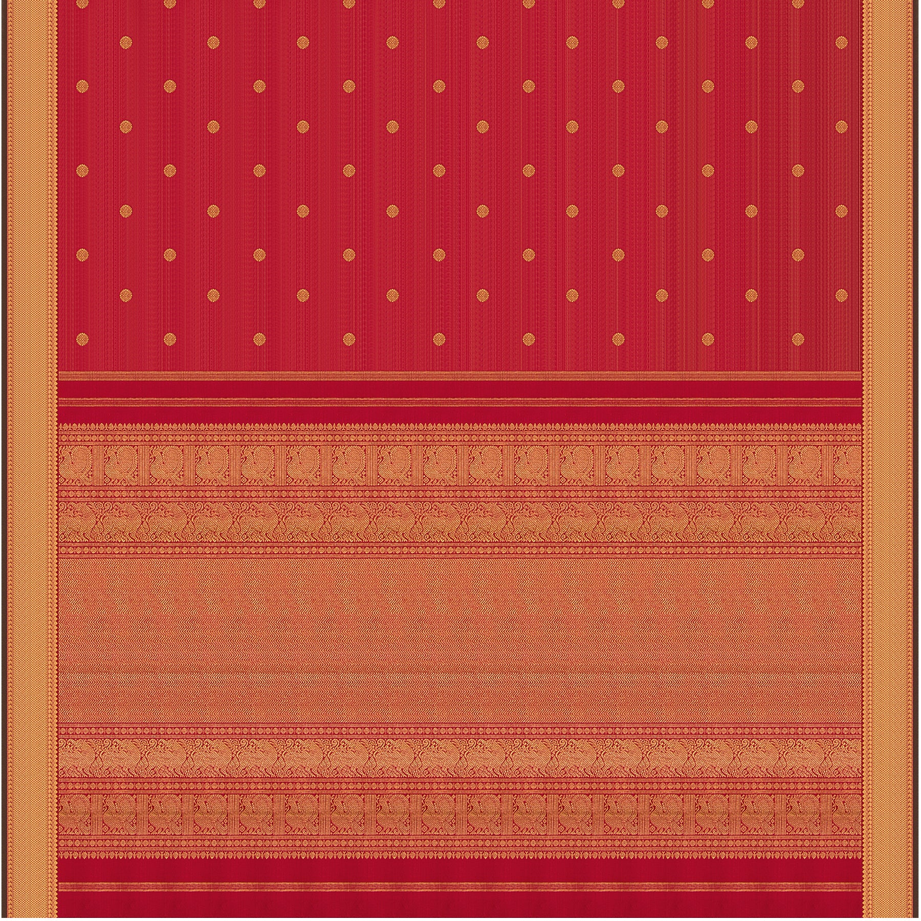 Kanakavalli Kanjivaram Silk Sari 23-110-HS001-03009  - Full View