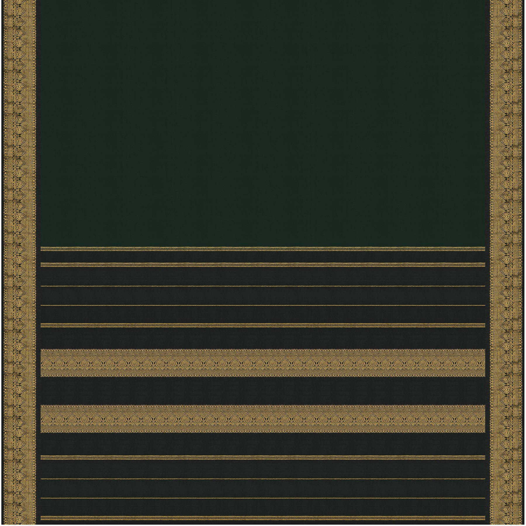 Kanakavalli Kanjivaram Silk Sari 23-110-HS001-03018 - Full View