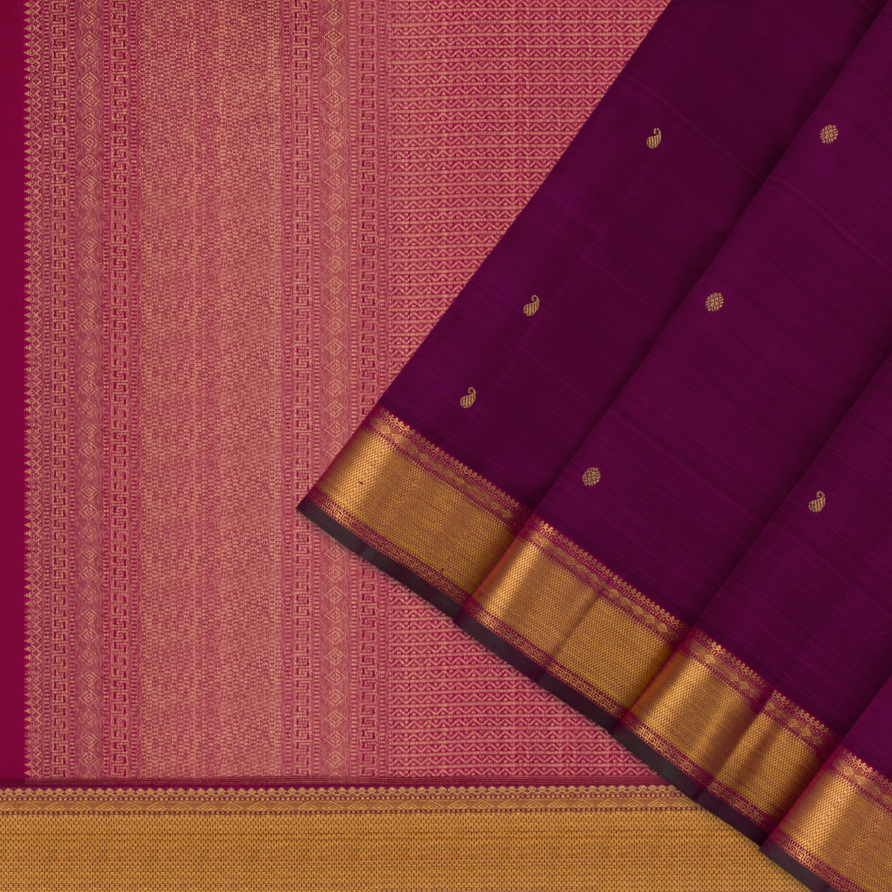 Kanakavalli Kanjivaram Silk Sari 23-110-HS001-03041 - Cover View