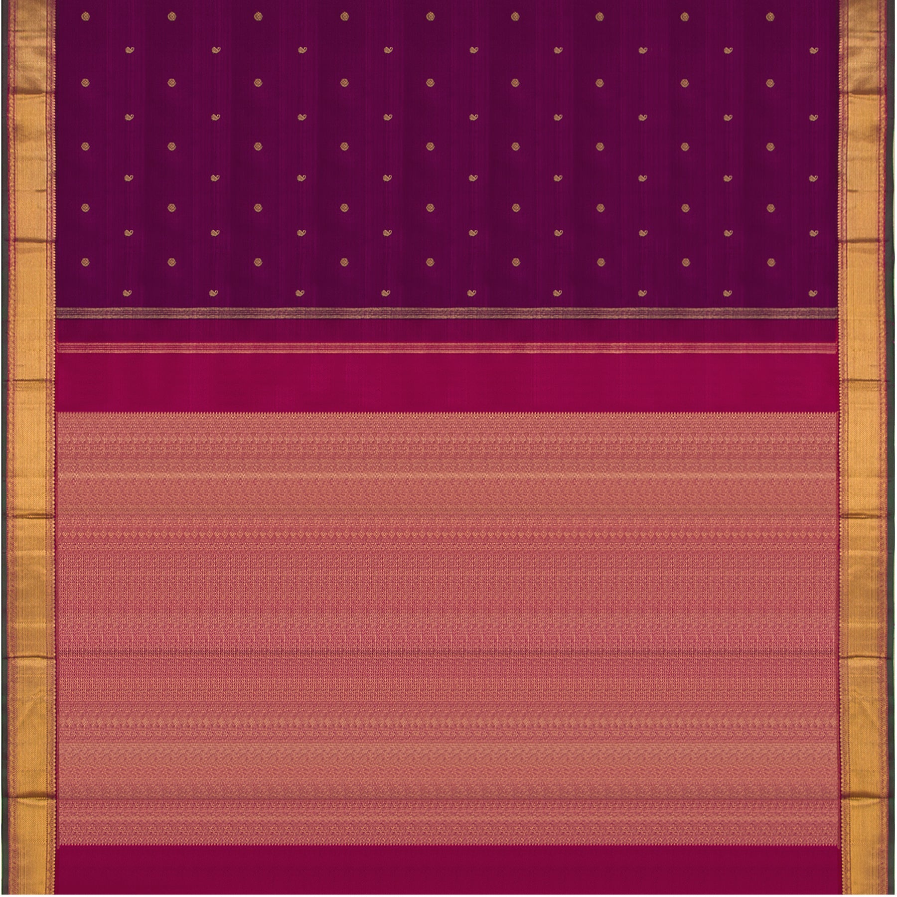 Kanakavalli Kanjivaram Silk Sari 23-110-HS001-03041 - Full View