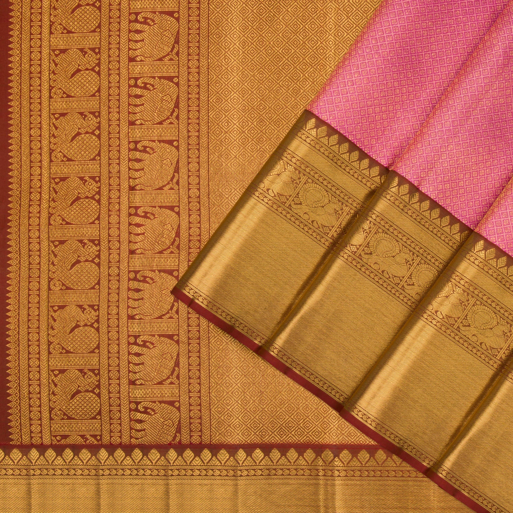 Kanakavalli Kanjivaram Silk Sari 23-110-HS001-03760 - Cover View
