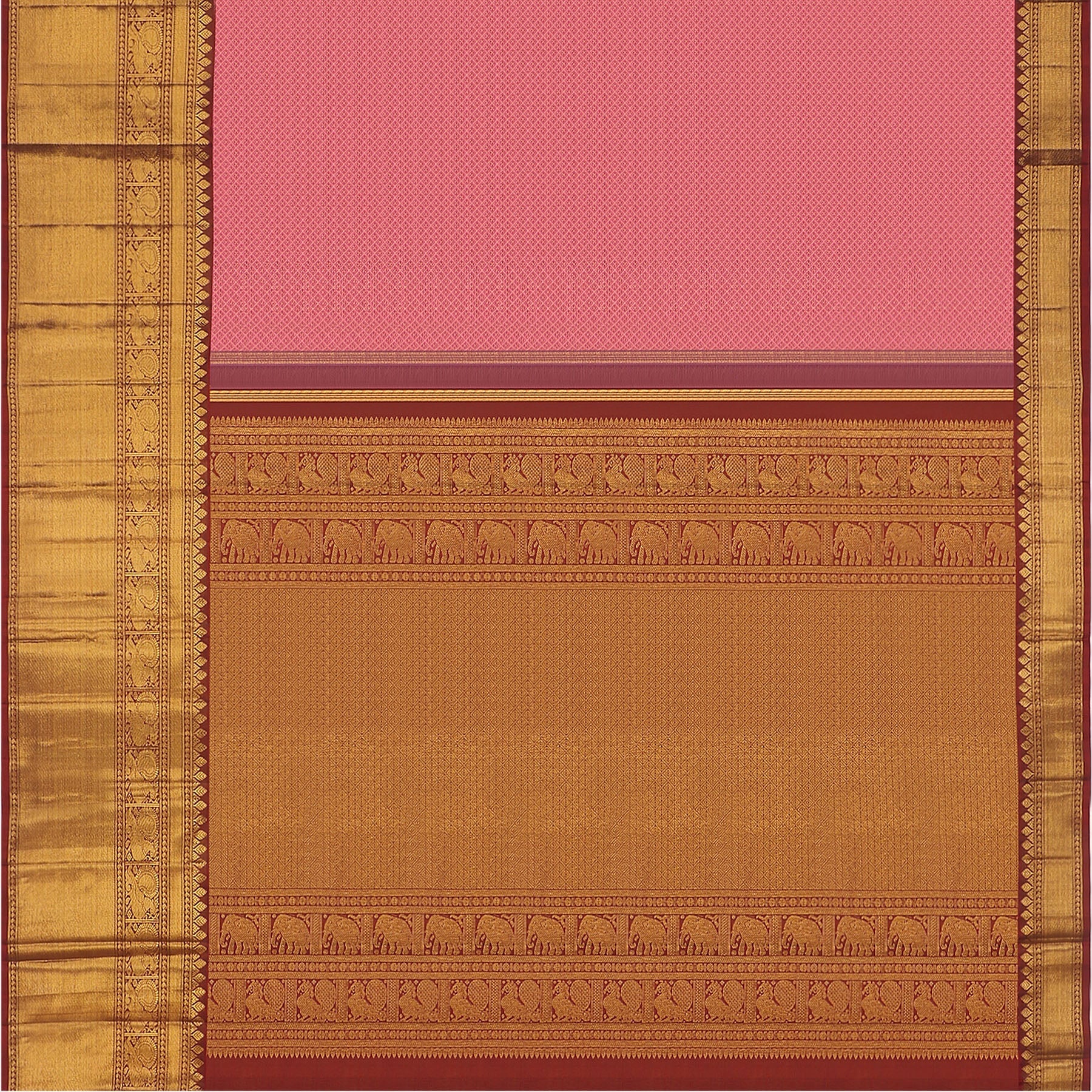 Kanakavalli Kanjivaram Silk Sari 23-110-HS001-03760 - Full View