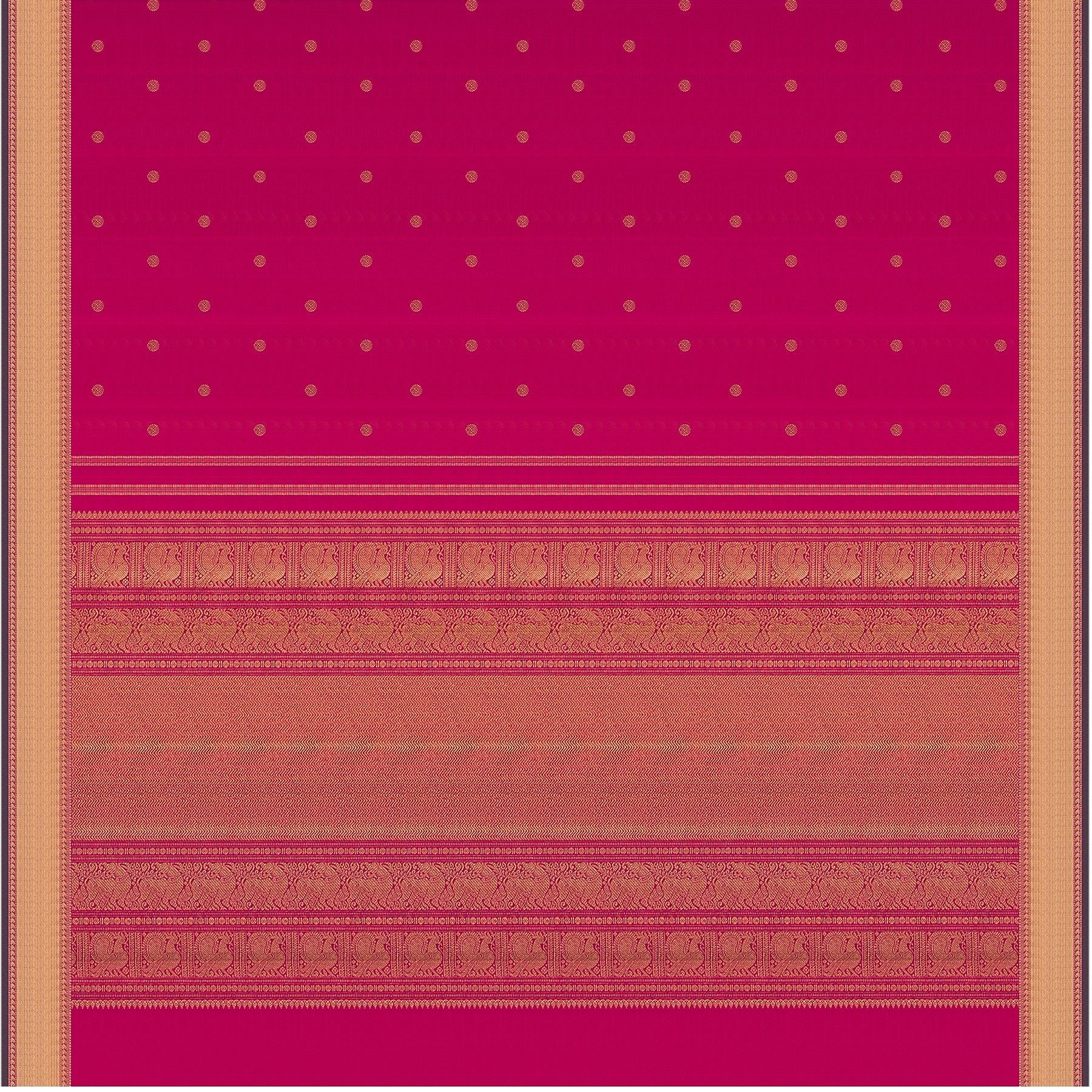 Kanakavalli Kanjivaram Silk Sari 23-110-HS001-03777 - Full View