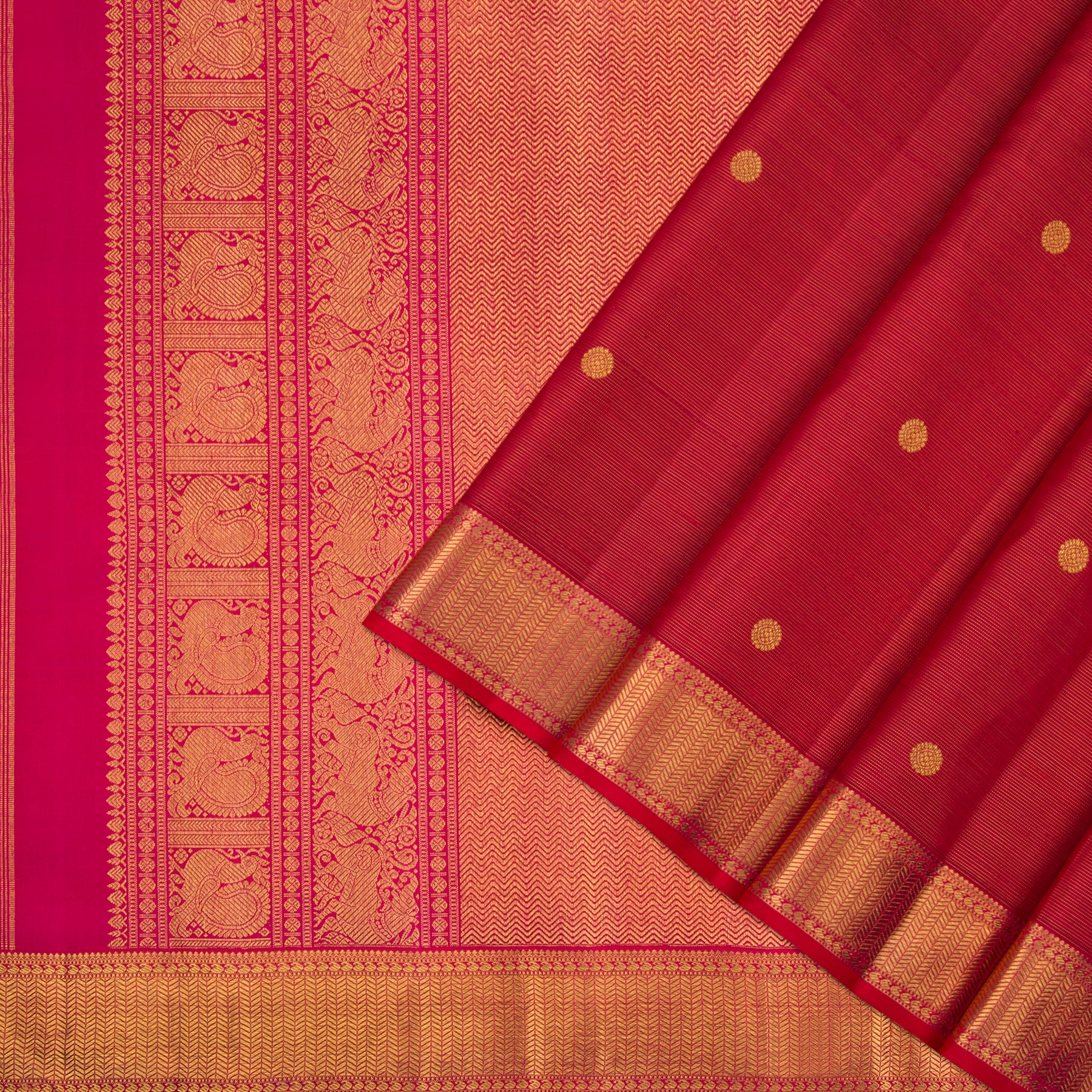 Kanakavalli Kanjivaram Silk Sari 23-110-HS001-03784 - Cover View