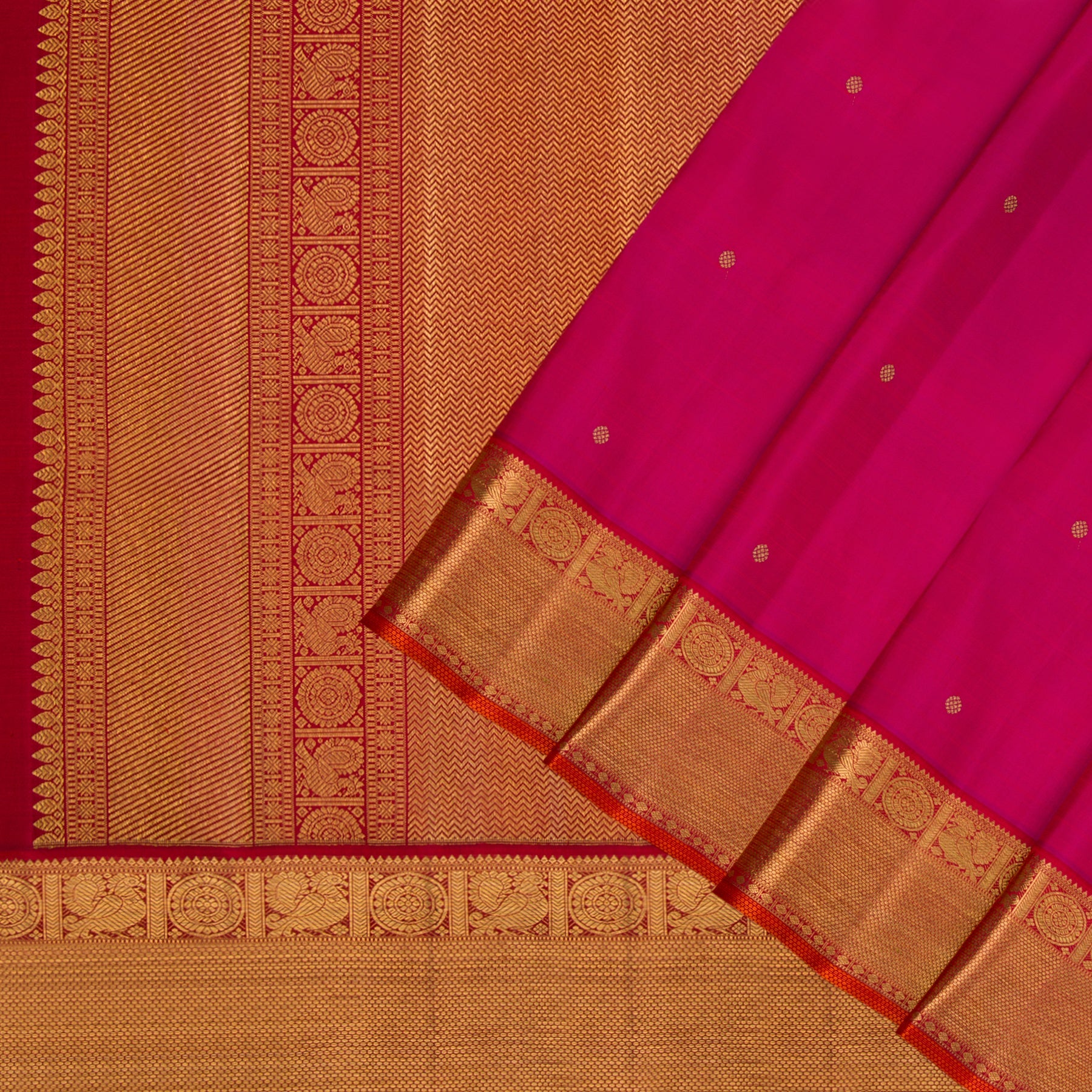 Kanakavalli Kanjivaram Silk Sari 23-110-HS001-03806 - Cover View