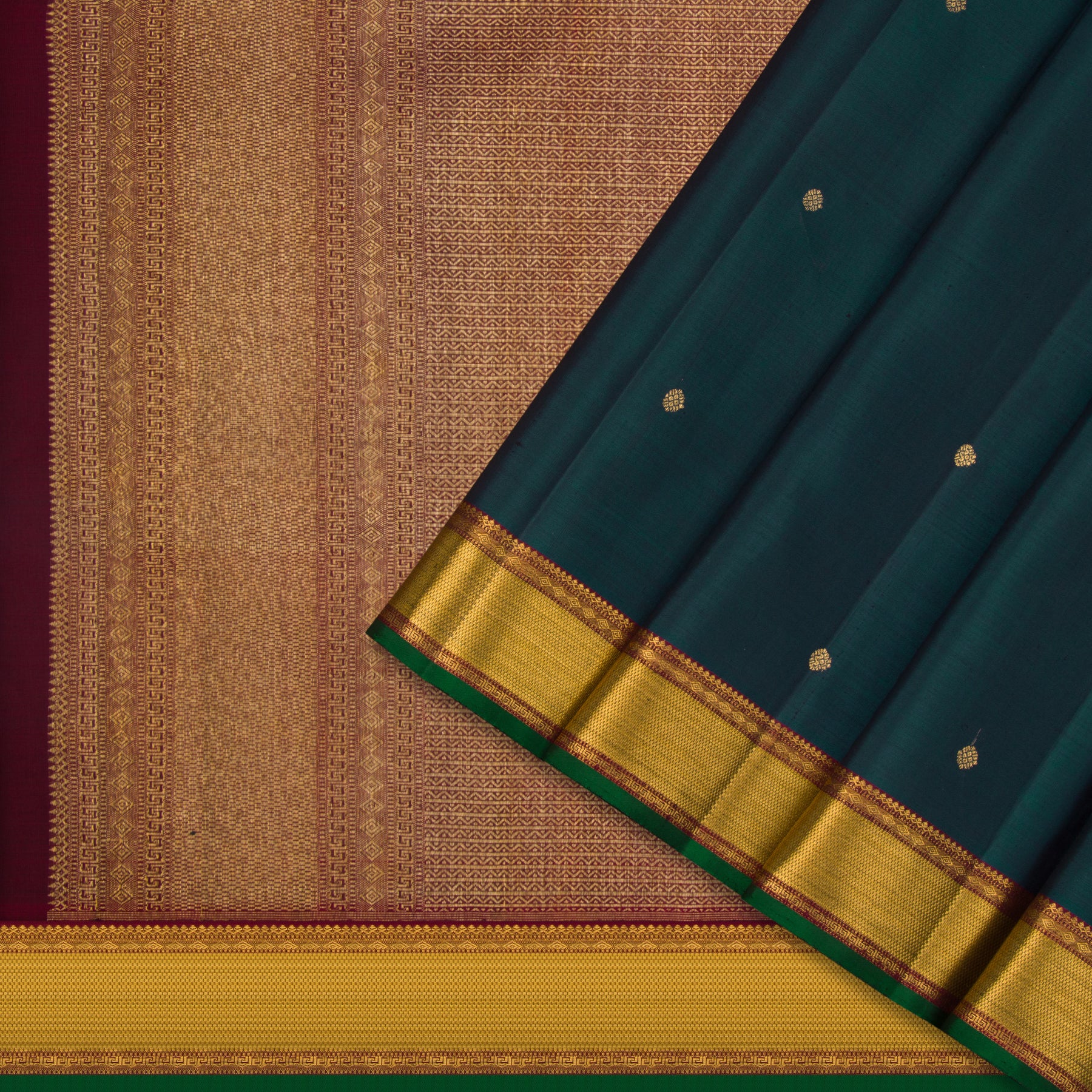 Kanakavalli Kanjivaram Silk Sari 23-110-HS001-03813 - Cover View