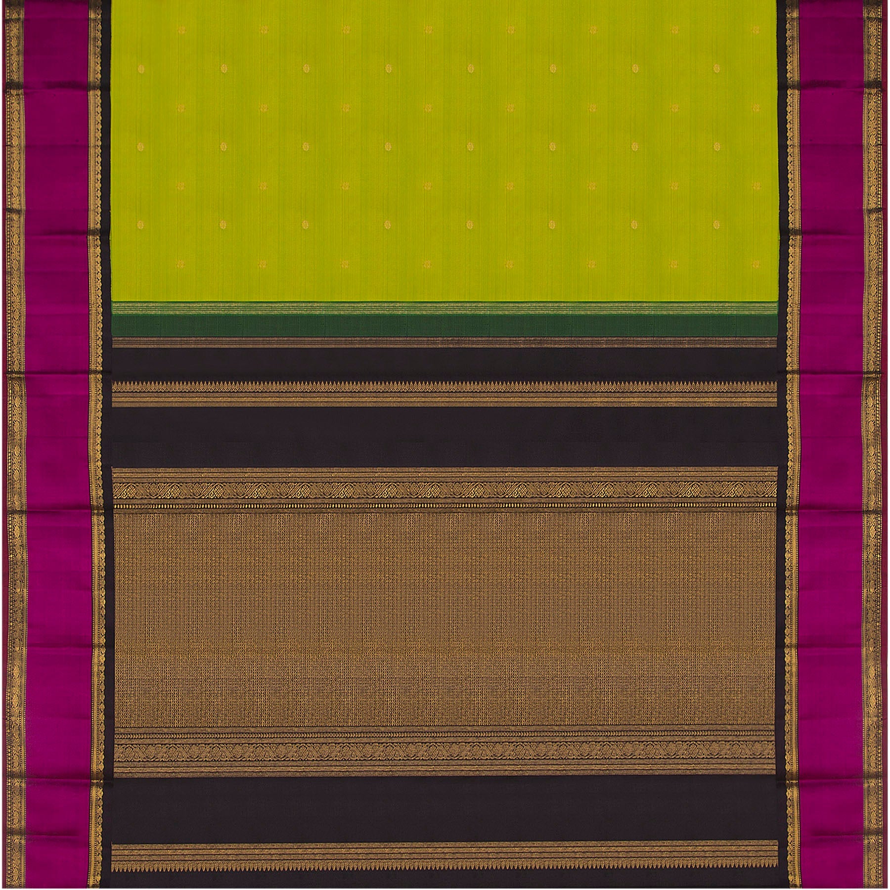 Kanakavalli Kanjivaram Silk Sari 23-110-HS001-03818 - Full View