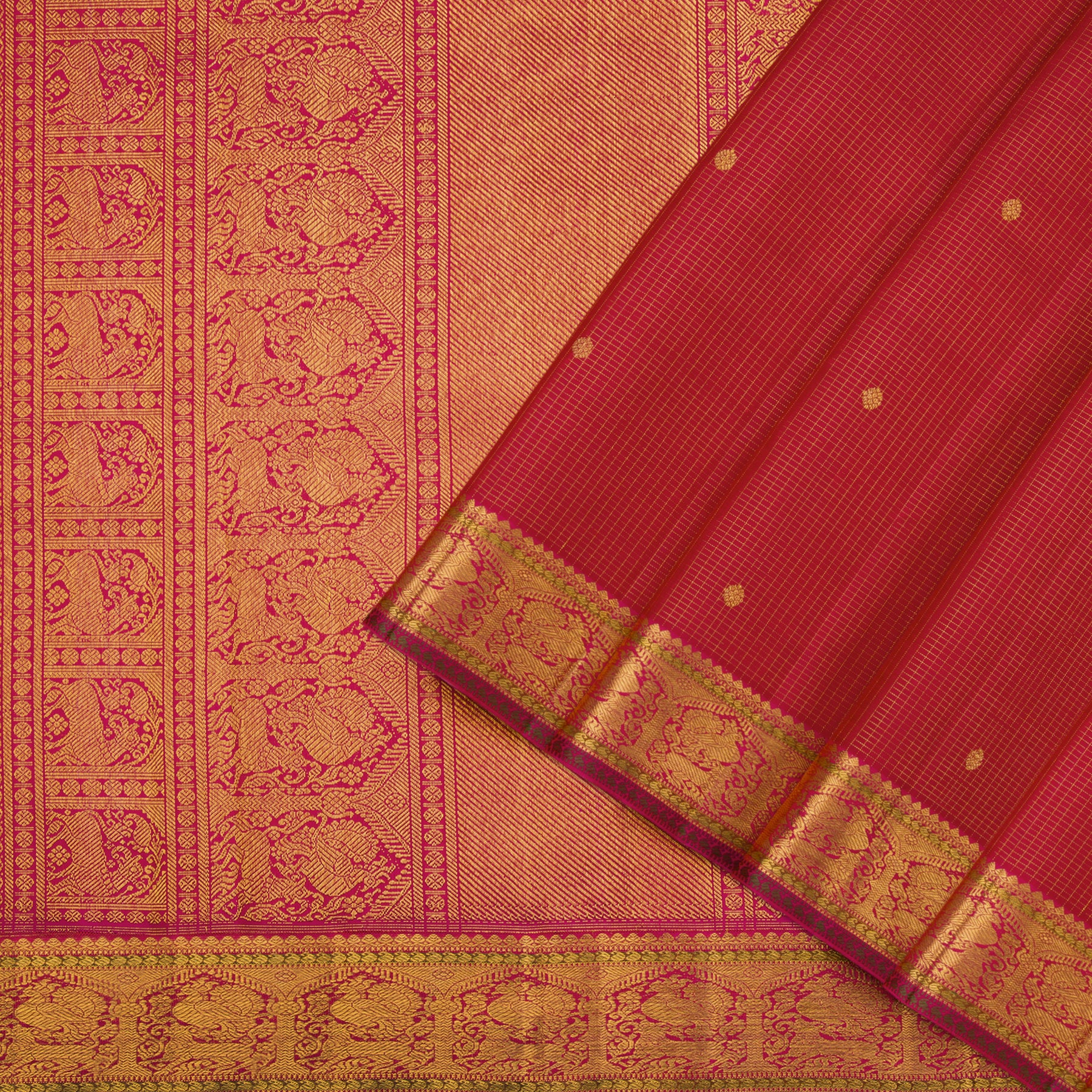 Kanakavalli Kanjivaram Silk Sari 23-110-HS001-03829 - Cover View
