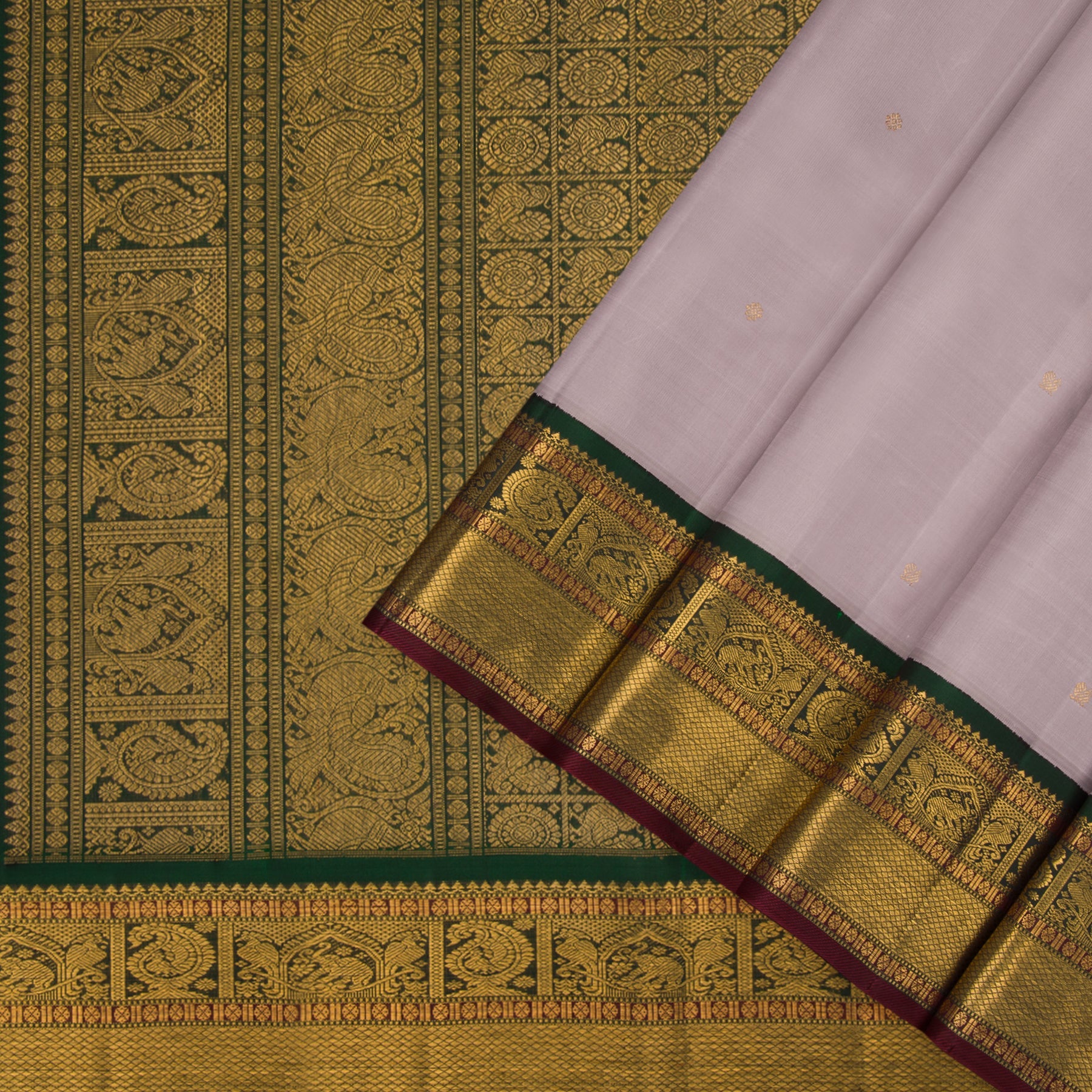 Kanakavalli Kanjivaram Silk Sari 23-110-HS001-05081 - Cover View