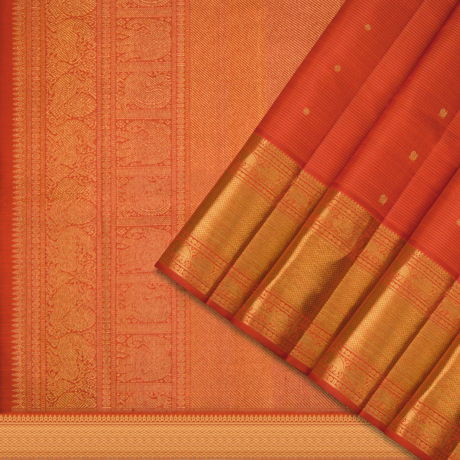 Kanakavalli Kanjivaram Silk Sari 23-110-HS001-05094 - Cover View
