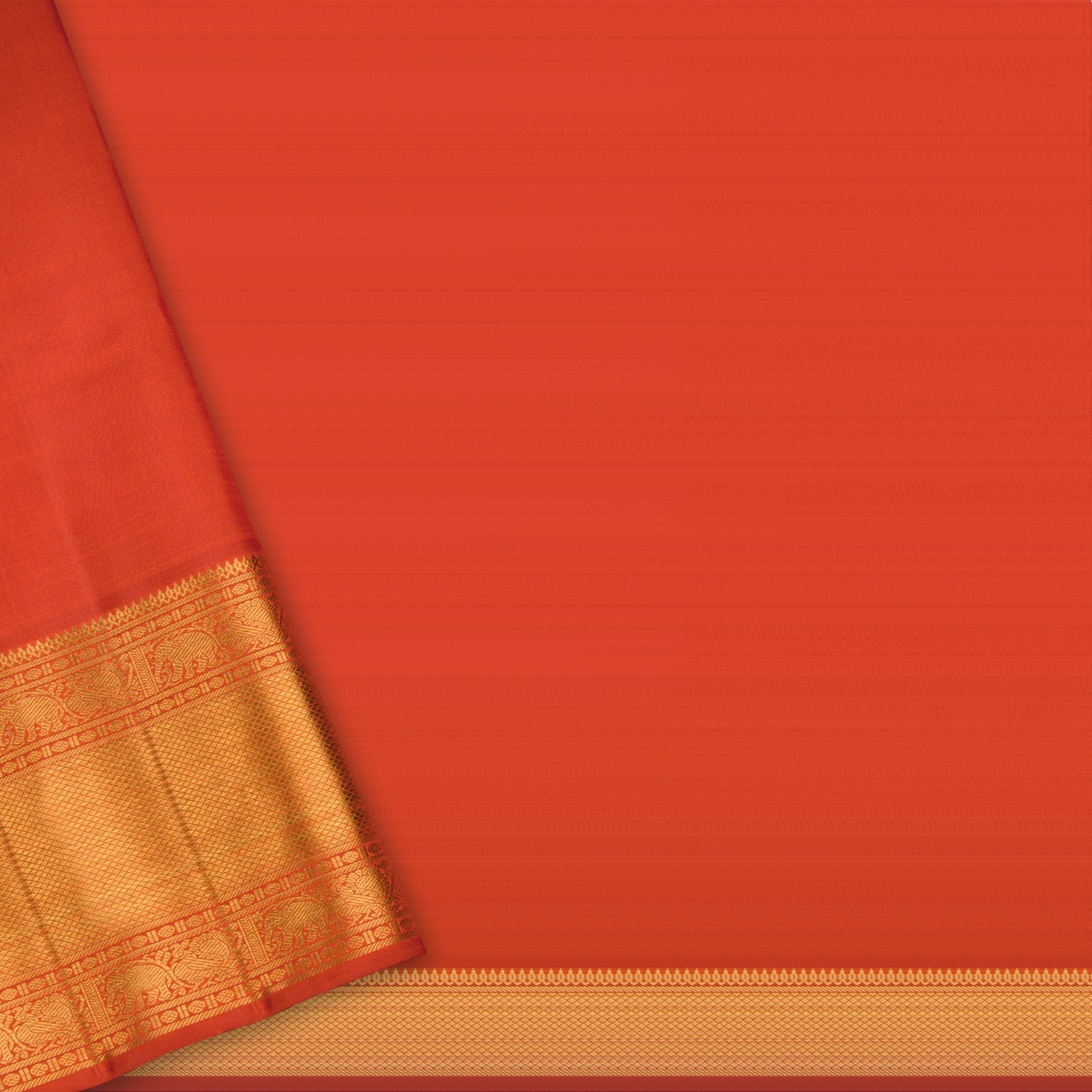 Kanakavalli Kanjivaram Silk Sari 23-110-HS001-05094 - Blouse View