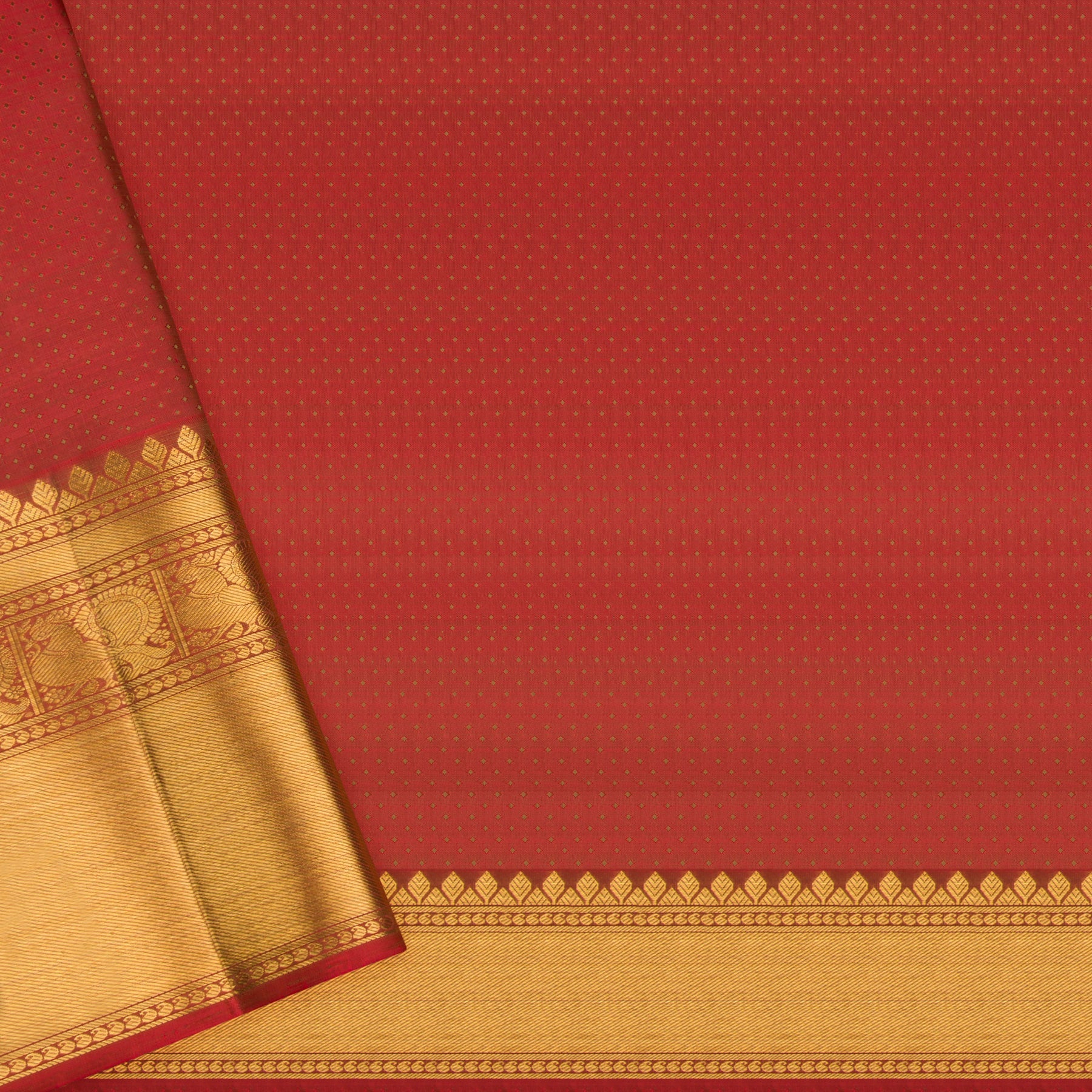 Kanakavalli Kanjivaram Silk Sari 23-110-HS001-05112 - Blouse View