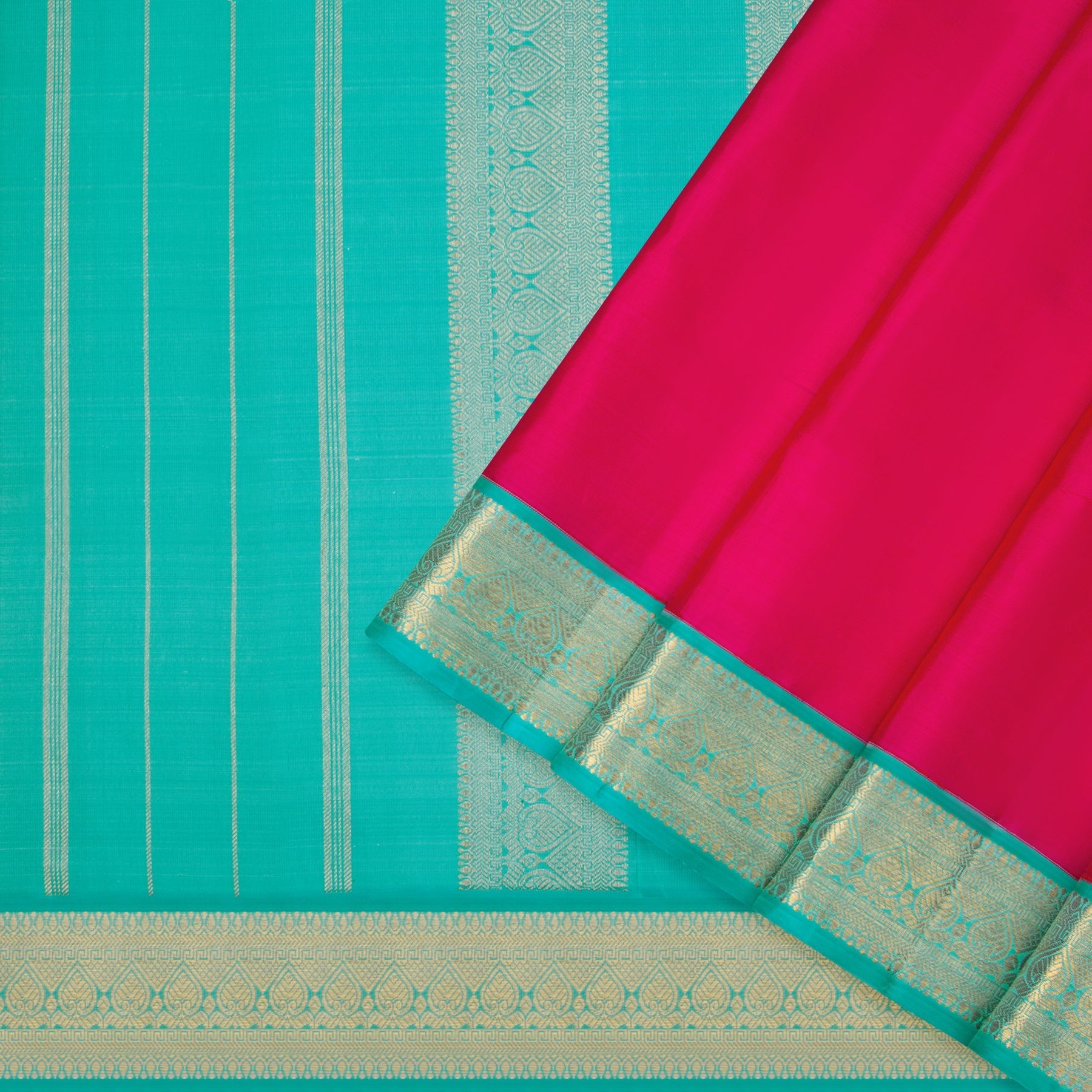 Kanakavalli Kanjivaram Silk Sari 23-110-HS001-06092 - Cover View