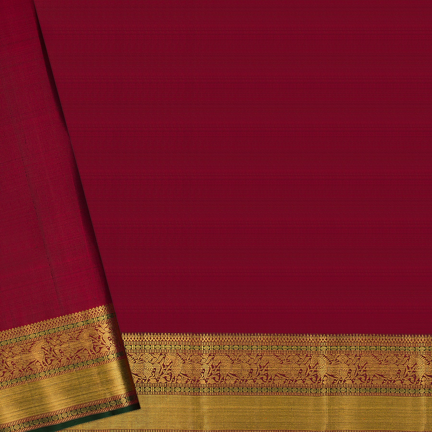Kanakavalli Kanjivaram Silk Sari 23-110-HS001-06982 - Blouse View
