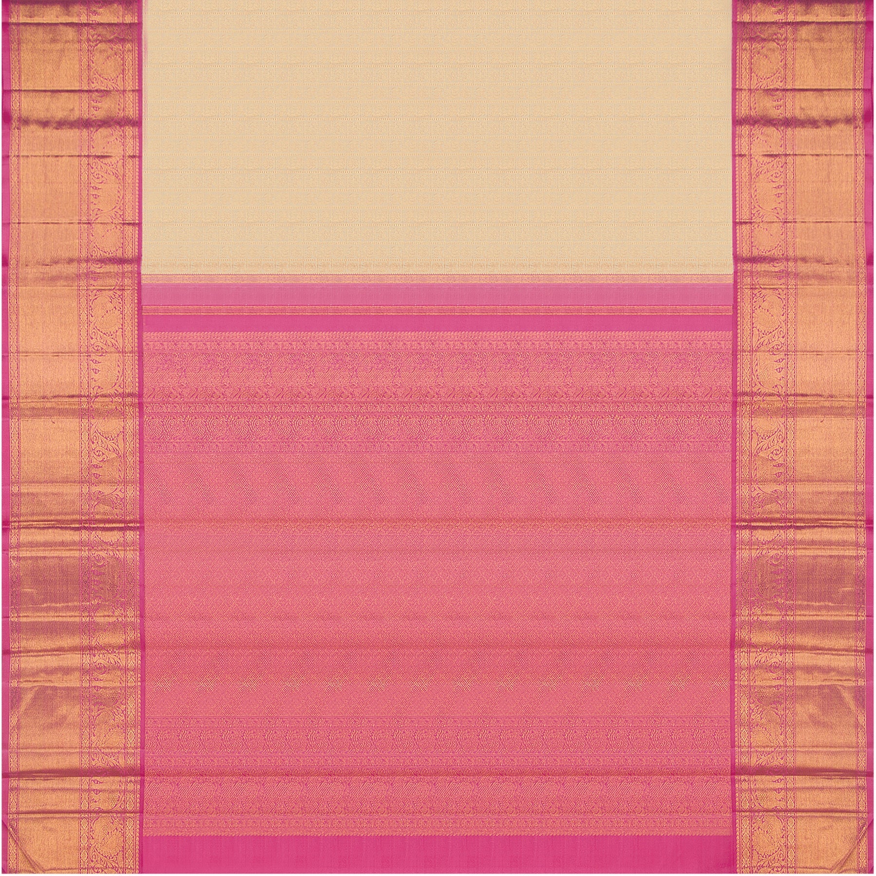 Kanakavalli Kanjivaram Silk Sari 23-110-HS001-07001 - Full View