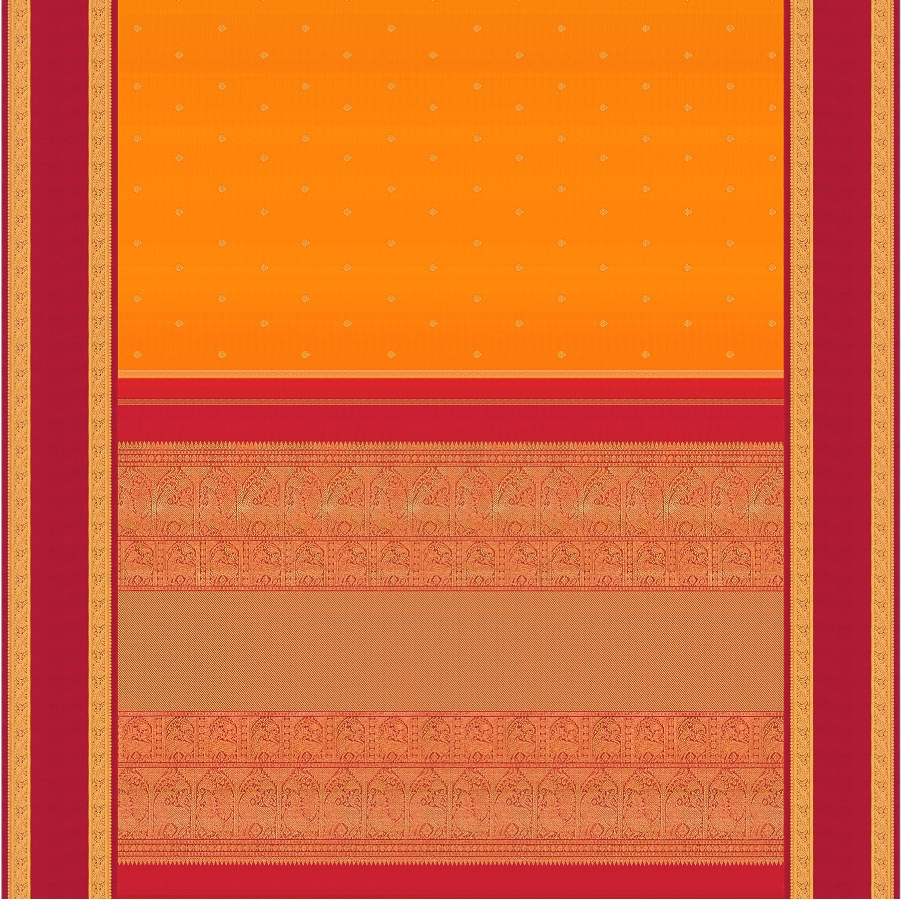 Kanakavalli Kanjivaram Silk Sari 23-110-HS001-08289 - Full View