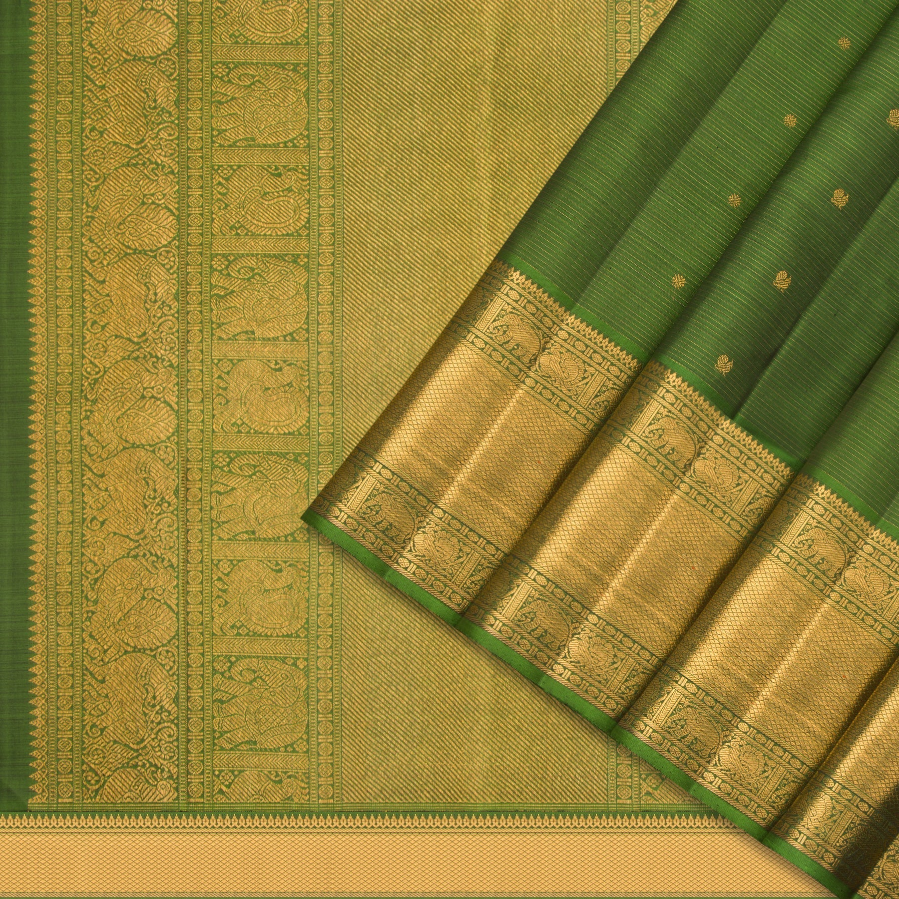 Kanakavalli Kanjivaram Silk Sari 23-110-HS001-08293 - Cover View