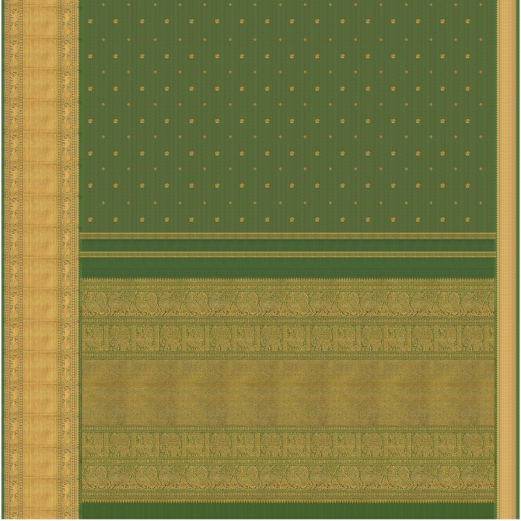 Kanakavalli Kanjivaram Silk Sari 23-110-HS001-08293 - Full View